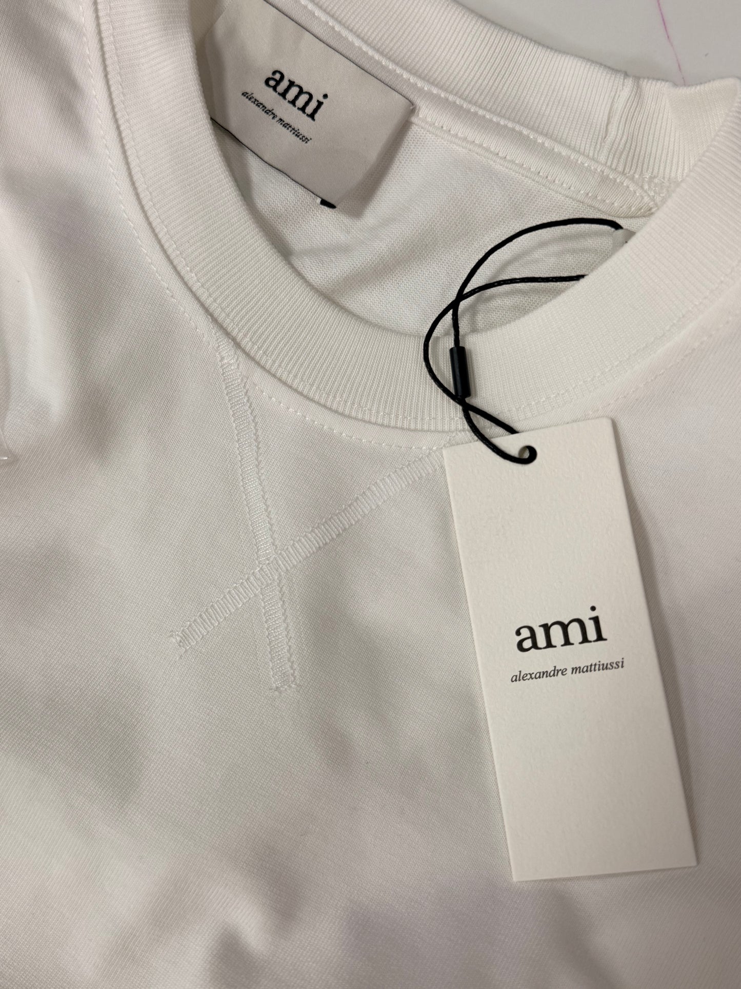 AMI PARIS Tonal Logo T-Shirt