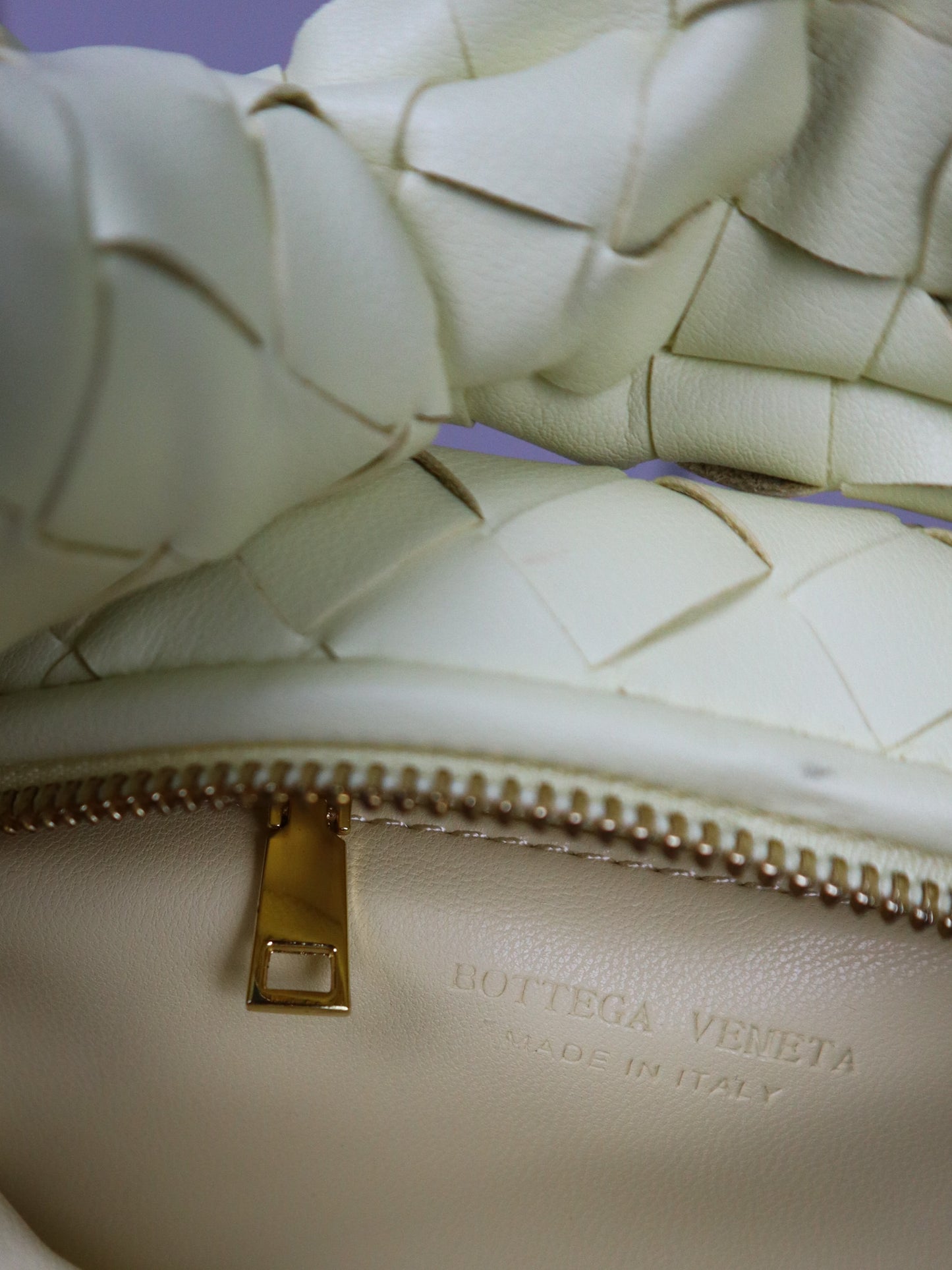BOTTEGA VENETA Borsa Mini Jodie in pelle verde mela