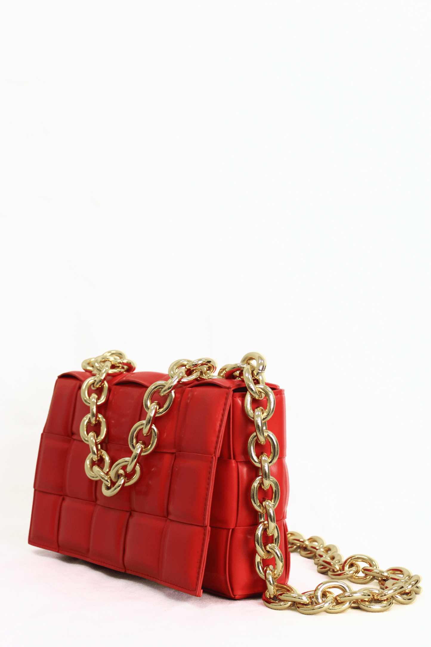 BOTTEGA VENETA Borsa a tracolla chain cassette arancio