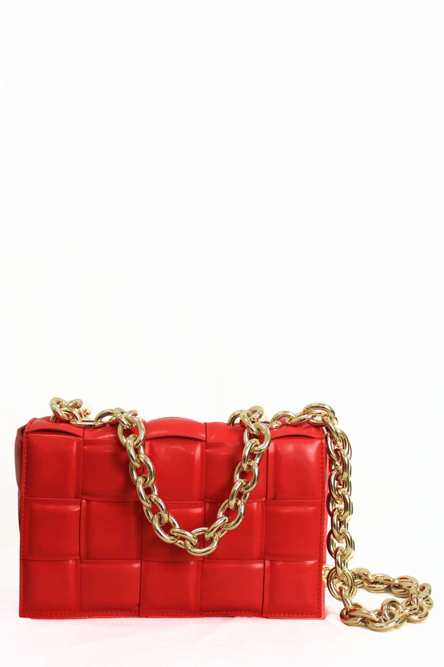 BOTTEGA VENETA Borsa a tracolla chain cassette arancio