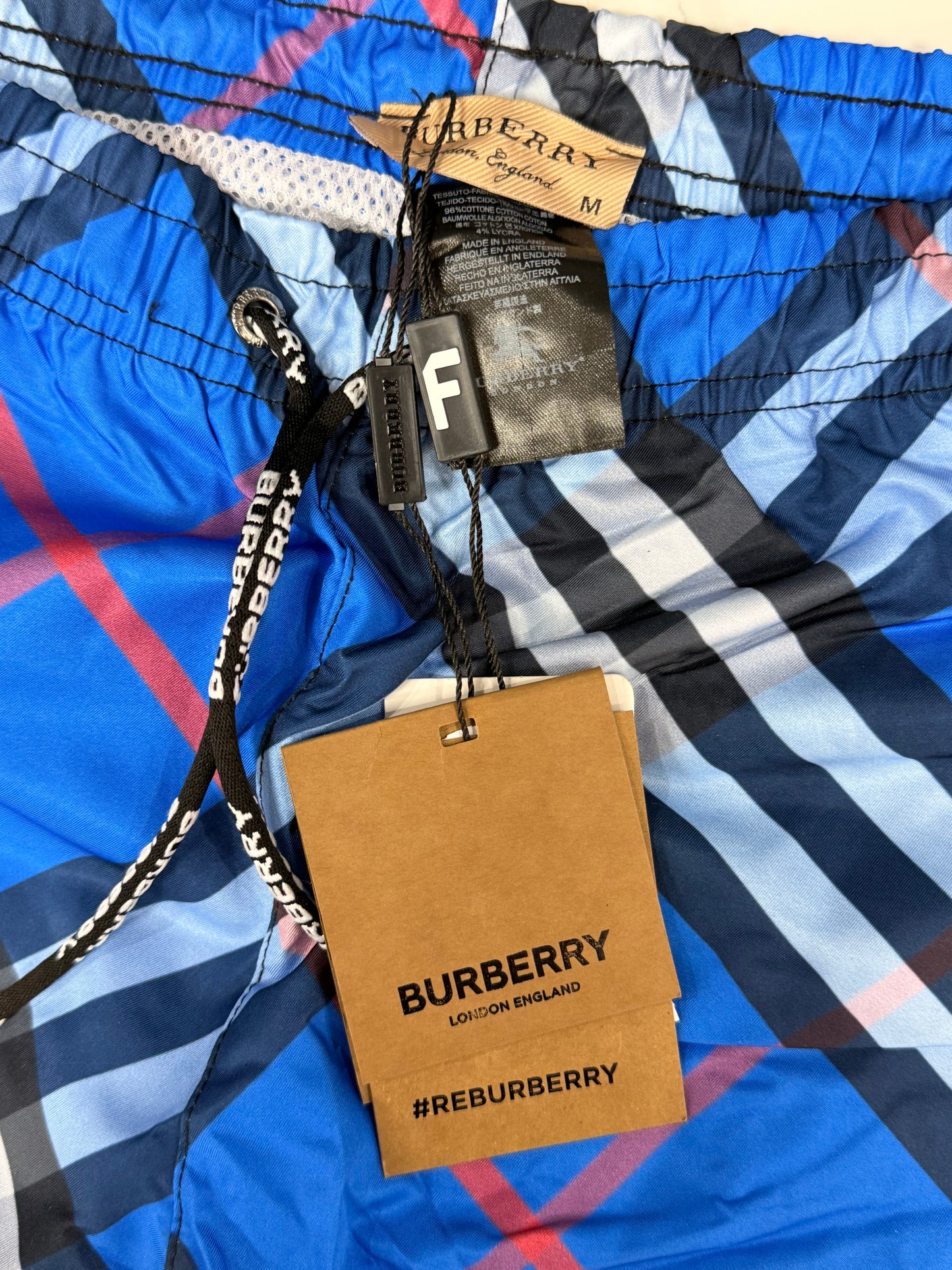 BURBERRY Costume Check Drawcord