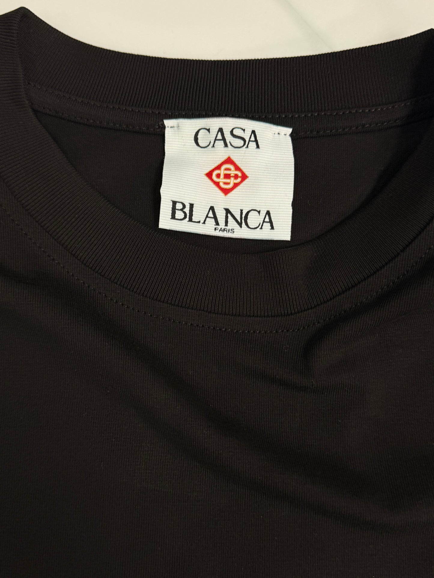 CASABLANCA T-Shirt Column Graphic