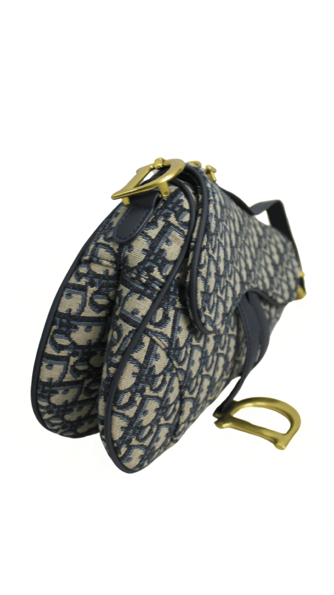 DIOR Borsa Saddle blu