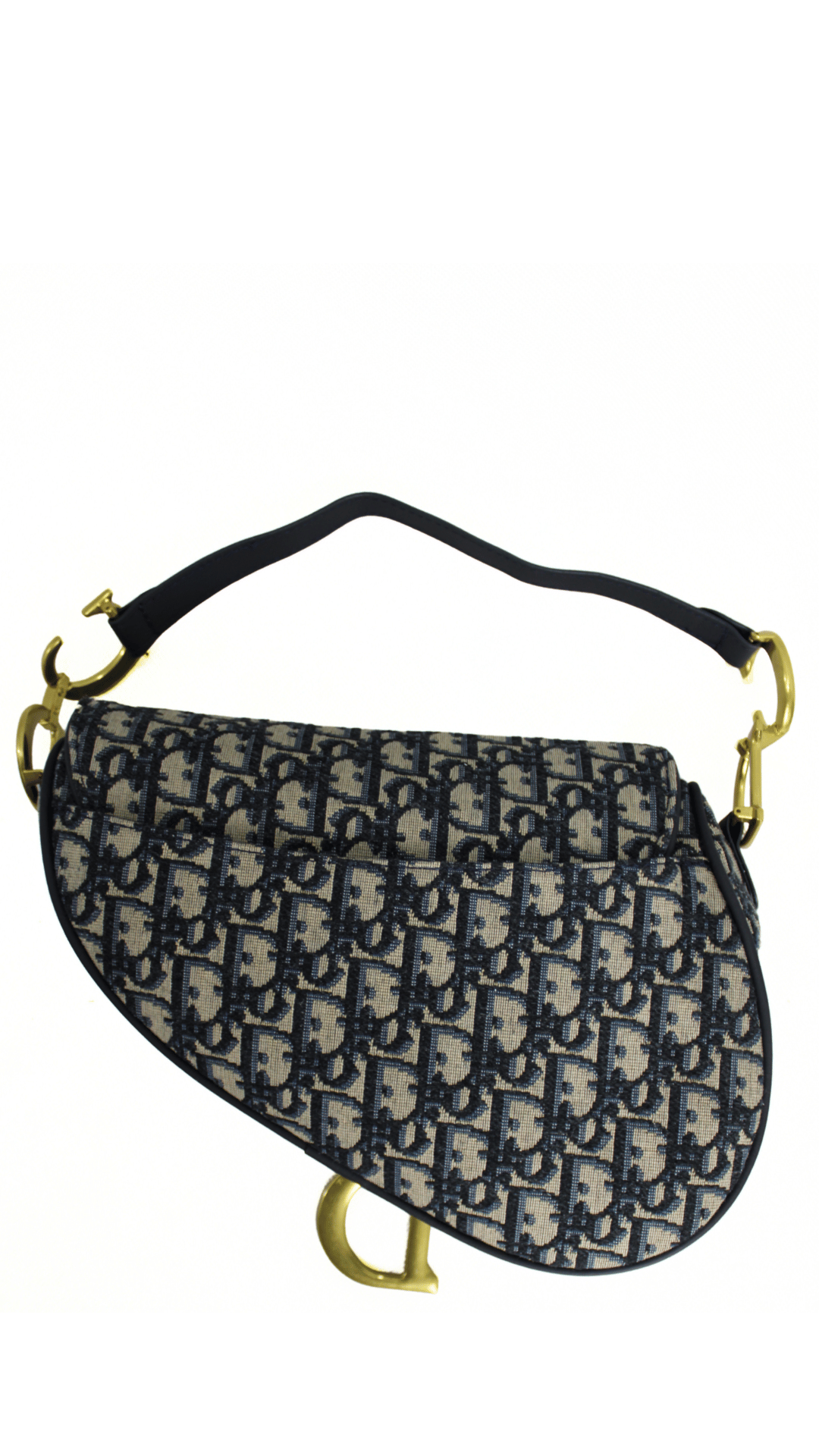 DIOR Borsa Saddle blu