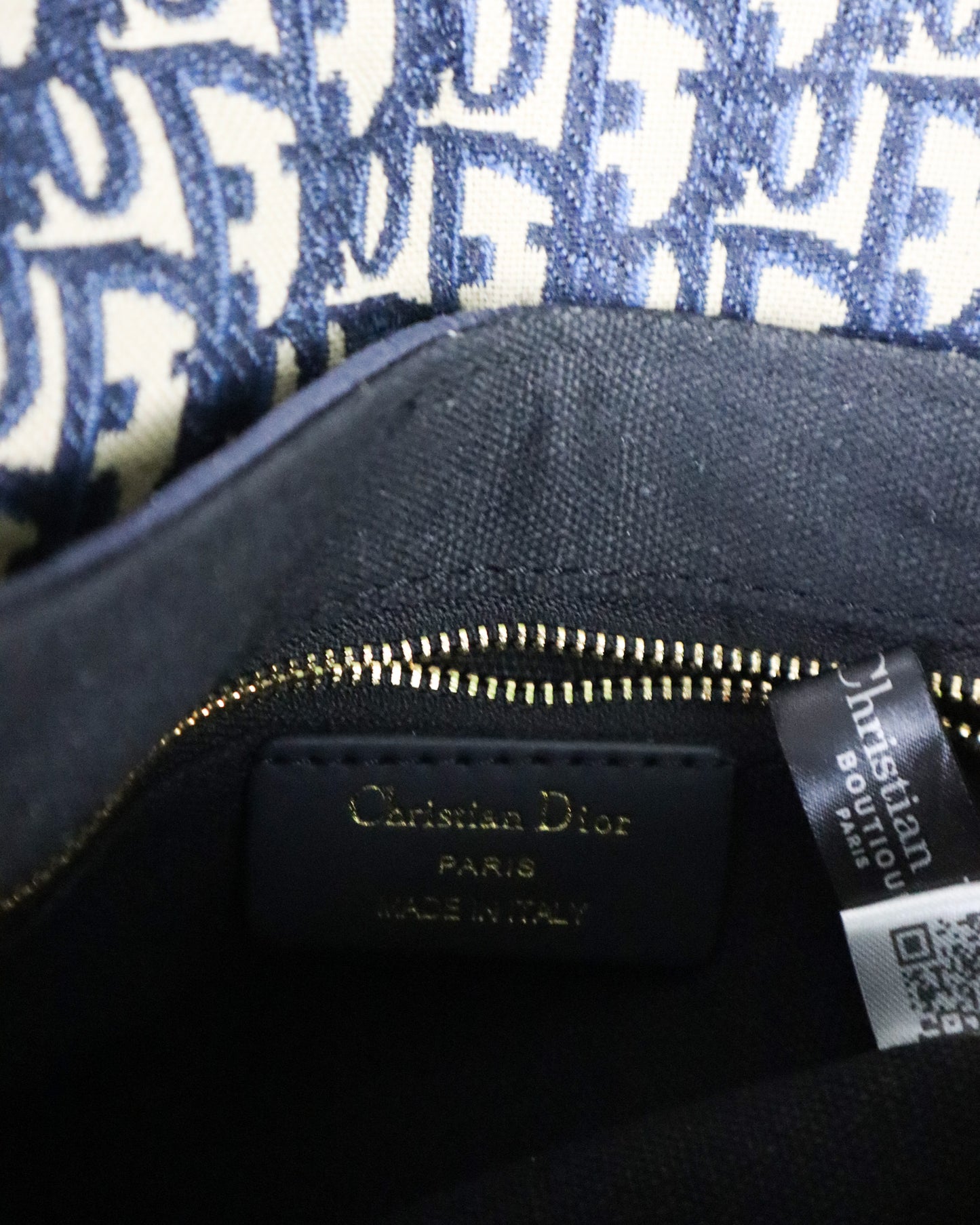 DIOR Borsa a tracolla Saddle blu