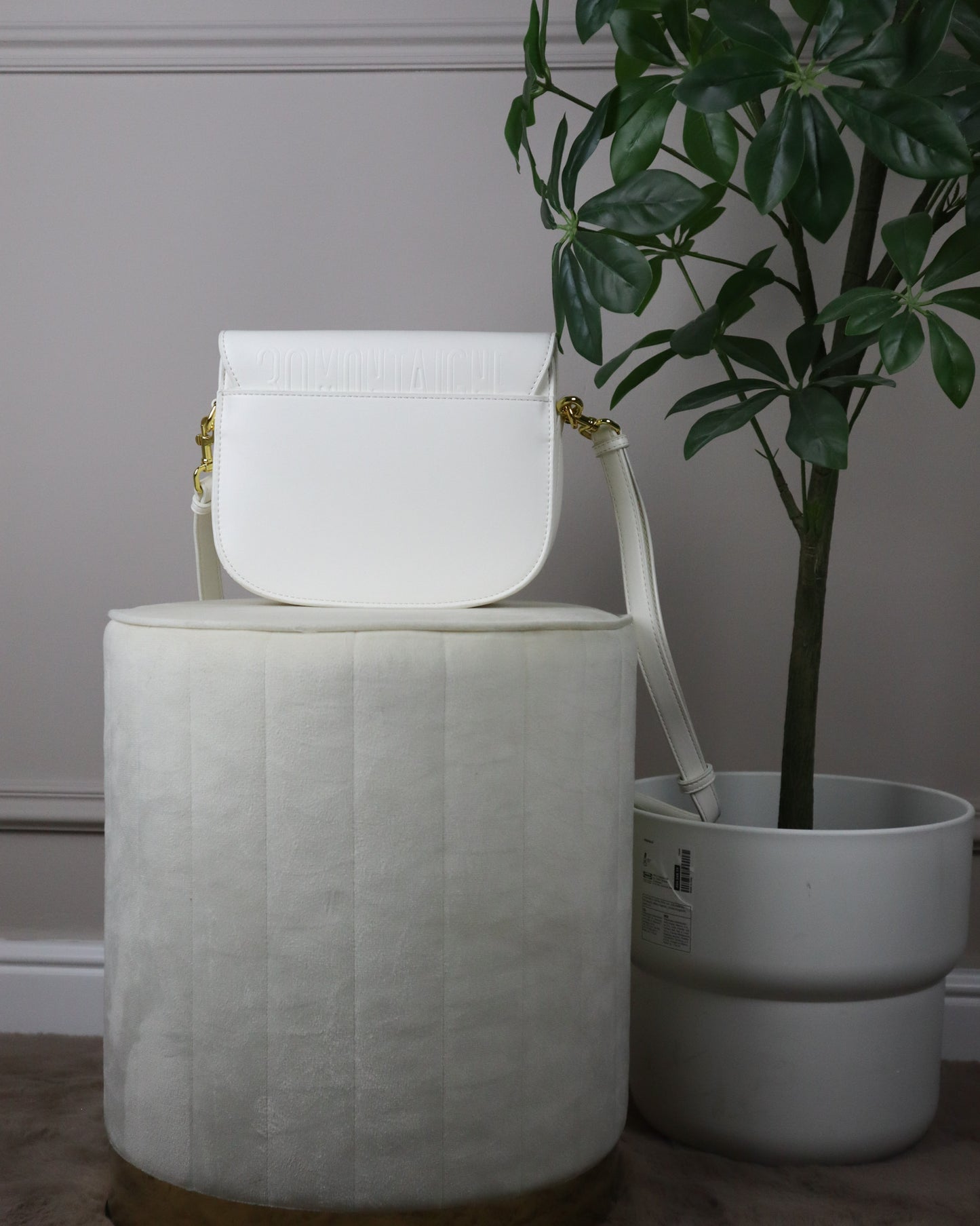 DIOR Borsa media Dior Bobby bianca