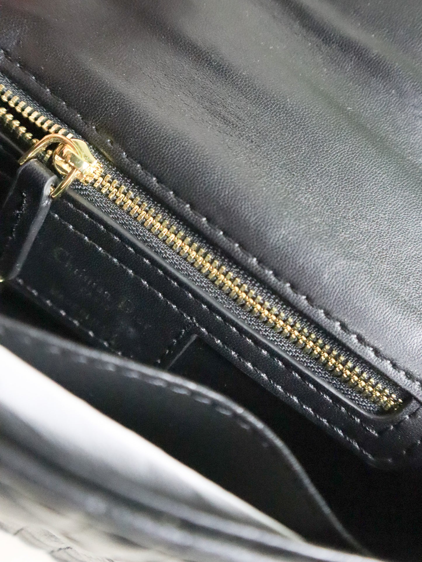 DIOR Borsa piccola Top Handle nera