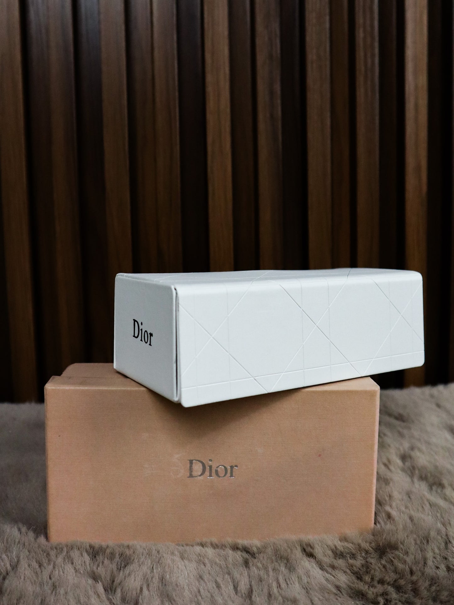 DIOR Occhiali sole mascherina neri