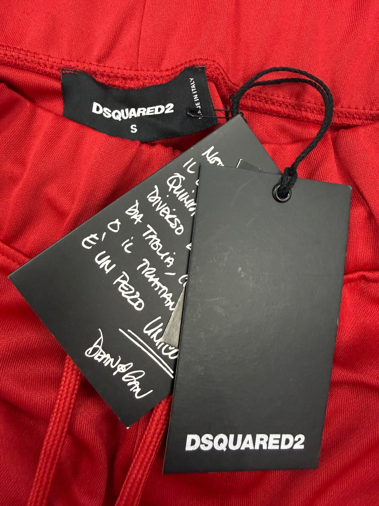 DSQUARED2 Shorts Sweat rosso