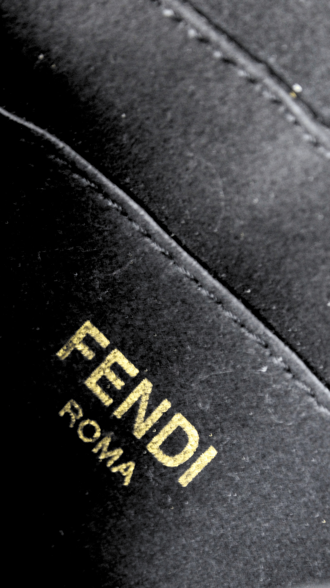 FENDI Medium C'mon FF Jacquard Shoulder Bag