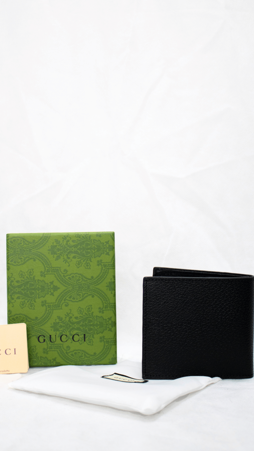 GUCCI Portafogli Animalier leather coin nero