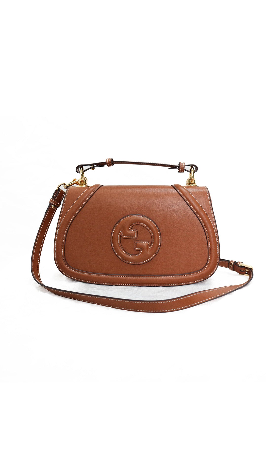 GUCCI Borsa a mano Blondie marrone