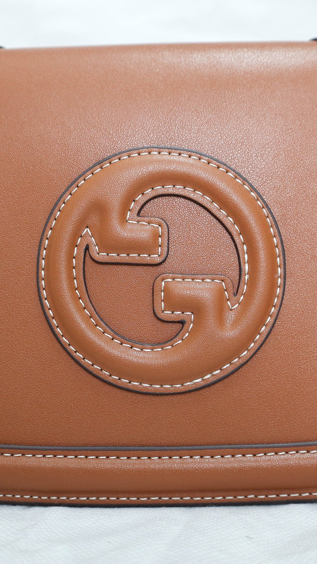 GUCCI Borsa a mano Blondie marrone