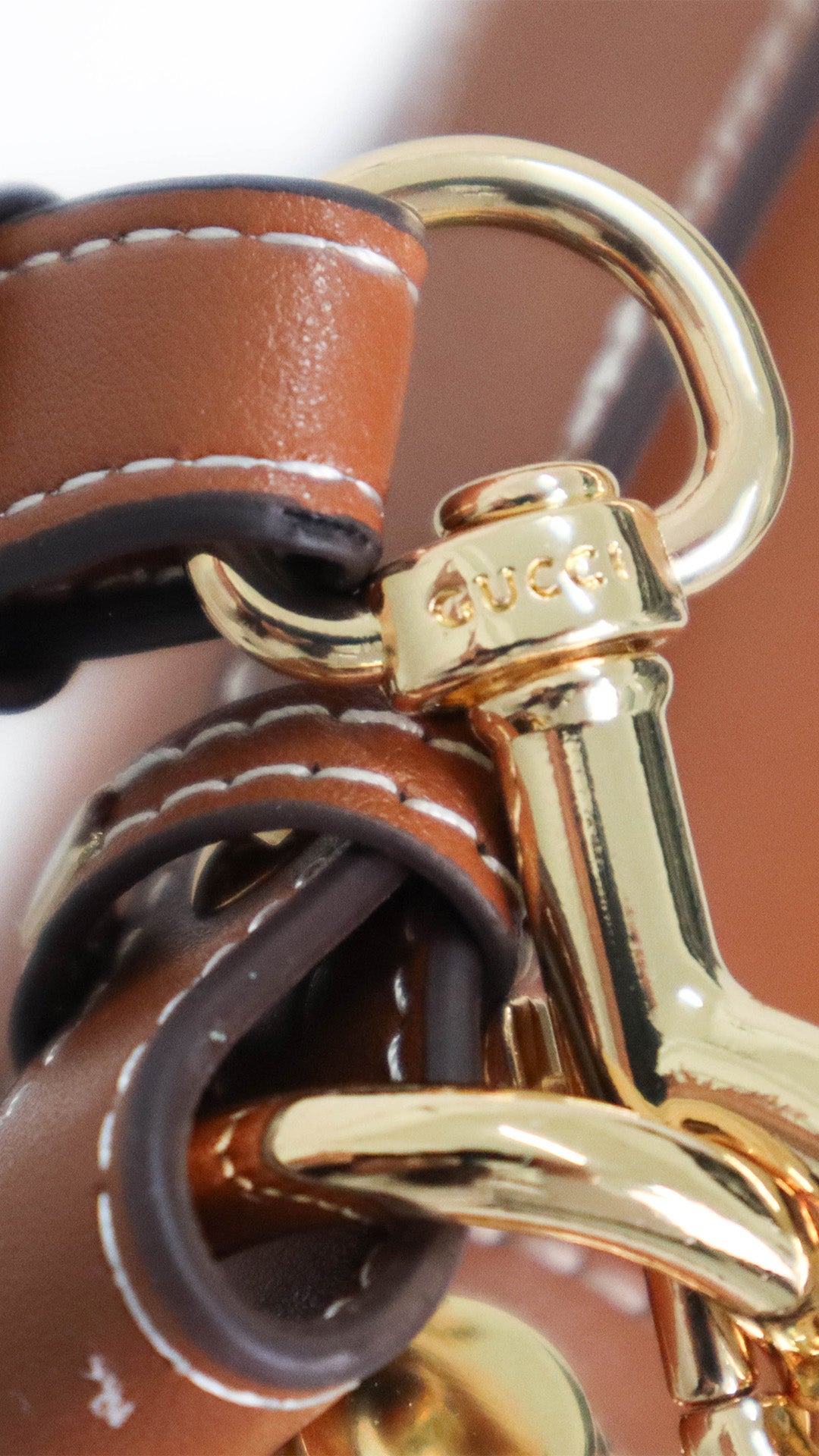 GUCCI Borsa a mano Blondie marrone