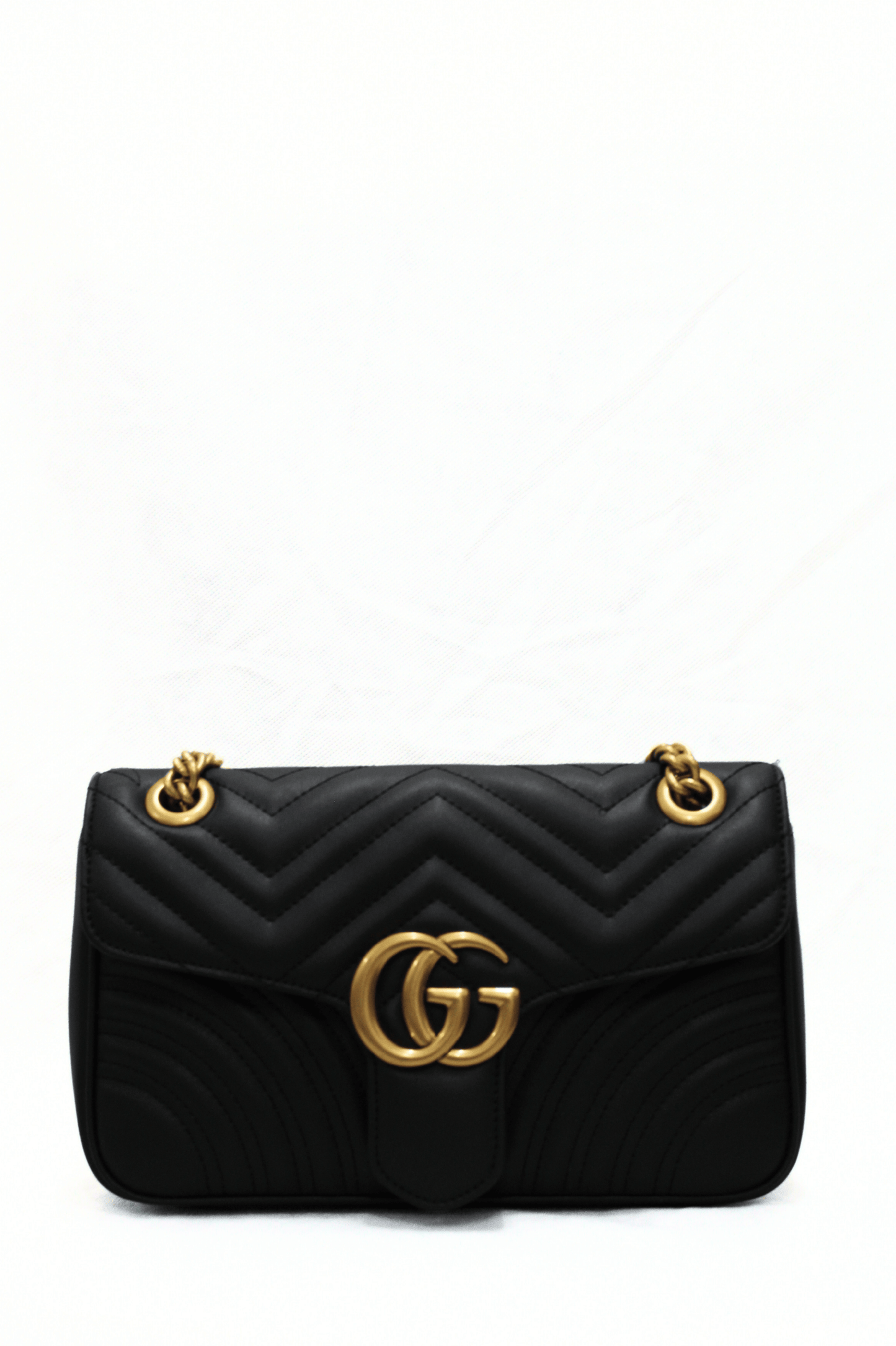 GUCCI Borsa a spalla Marmont nera