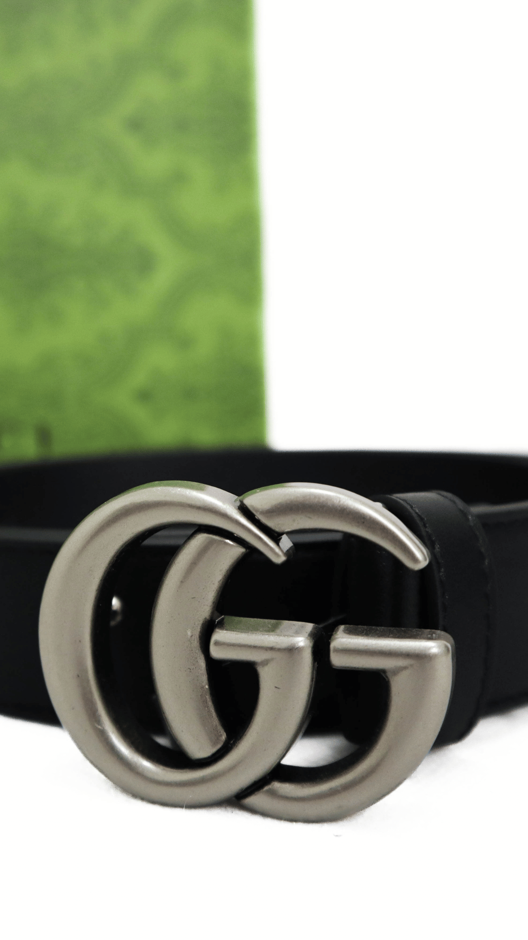 GUCCI Cintura GG nera