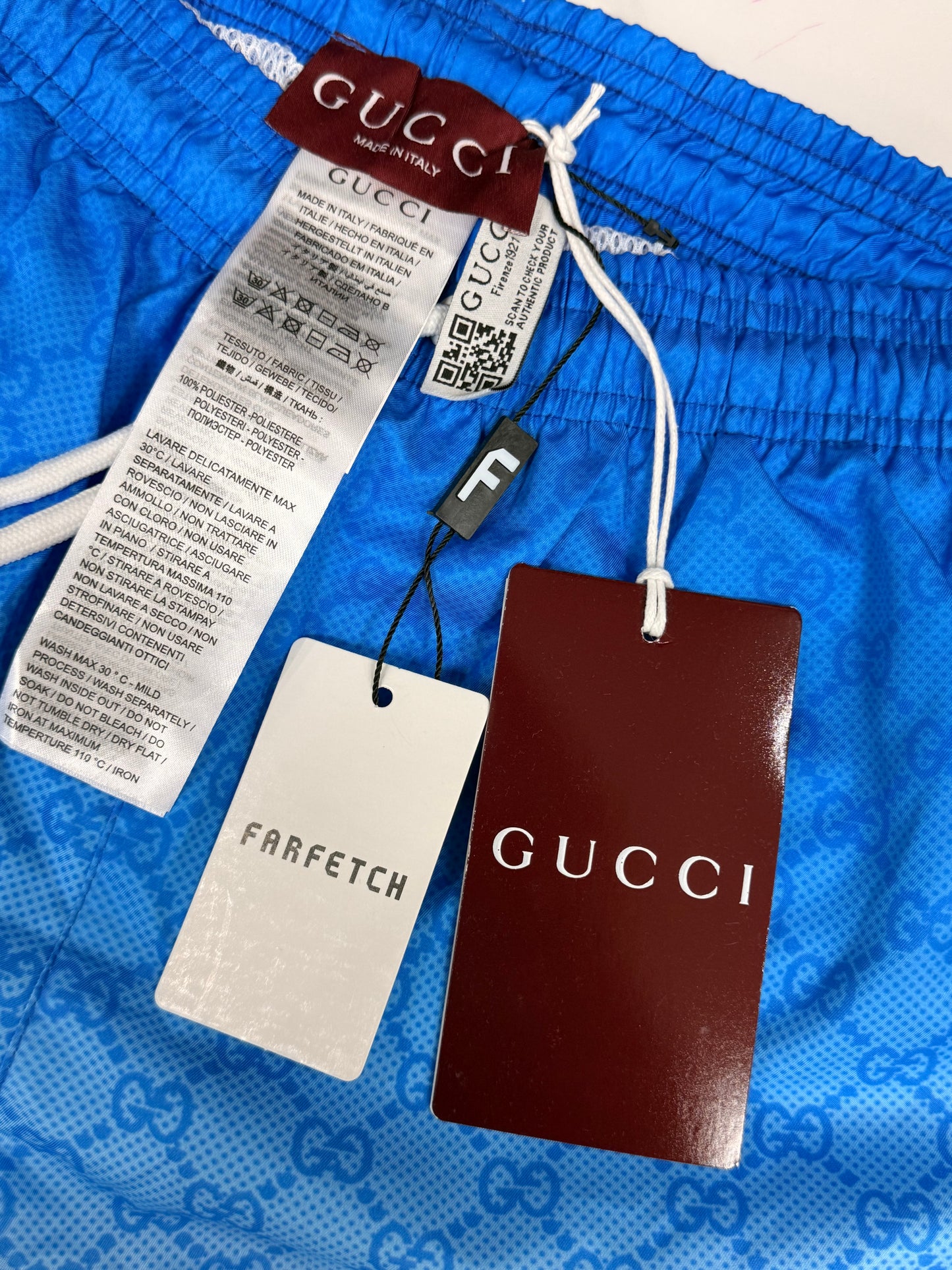GUCCI Costume Gradient blu
