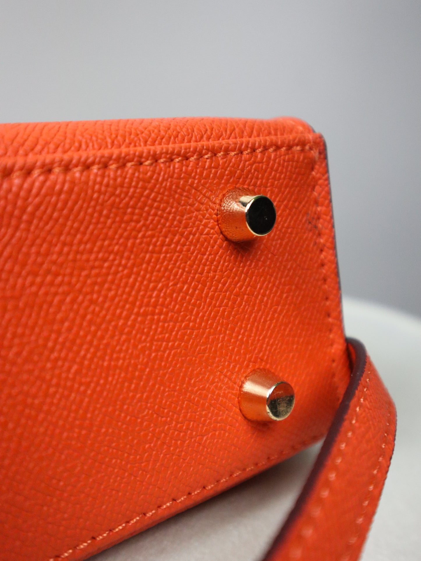 HERMES Borsa Kelly arancione