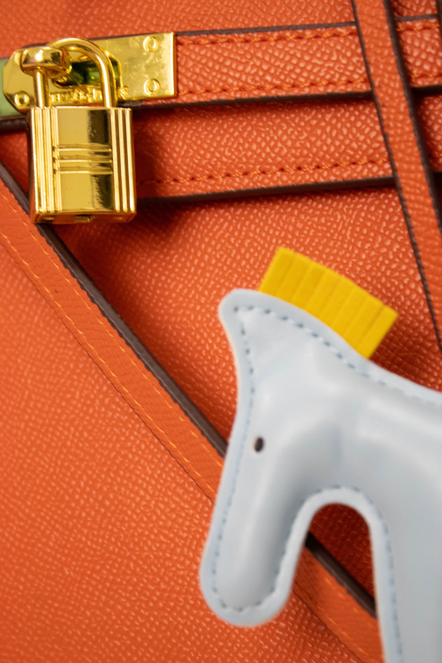 HERMES Borsa Kelly arancione