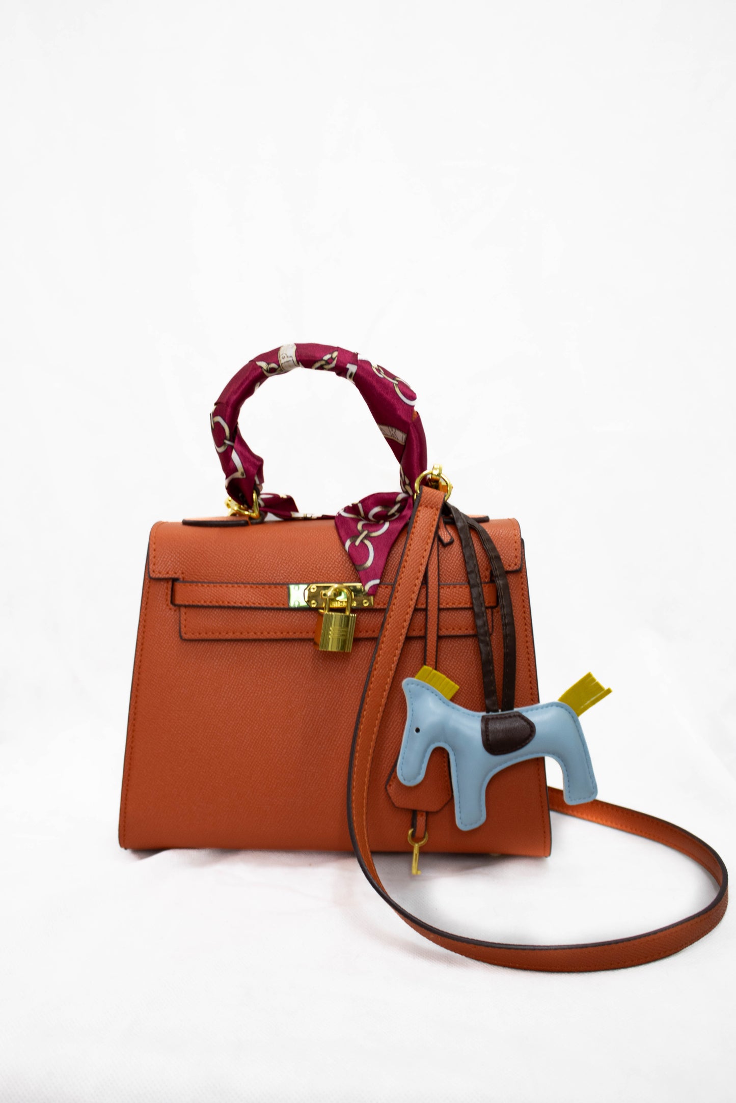 HERMES Borsa Kelly arancione