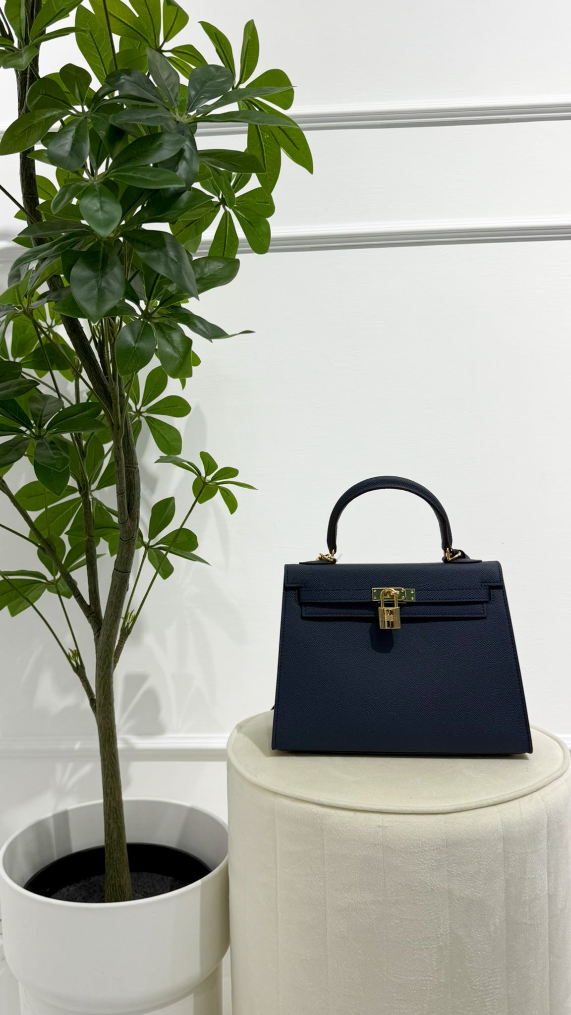 HERMES Borsa Kelly blu