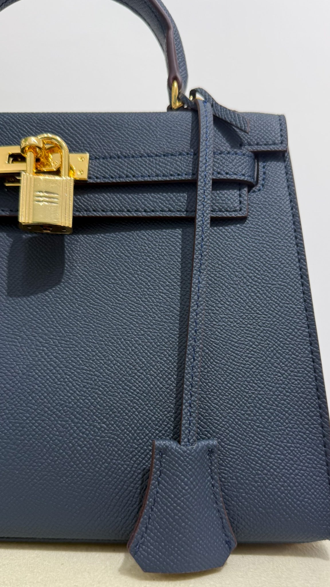 HERMES Borsa Kelly blu