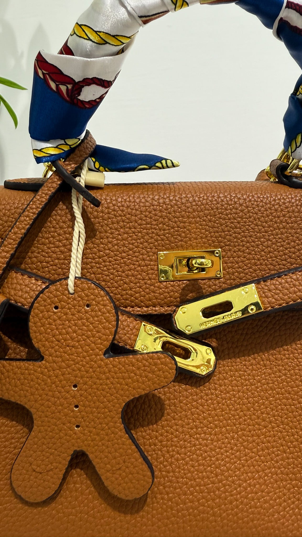 HERMES Borsa Kelly marrone chiaro