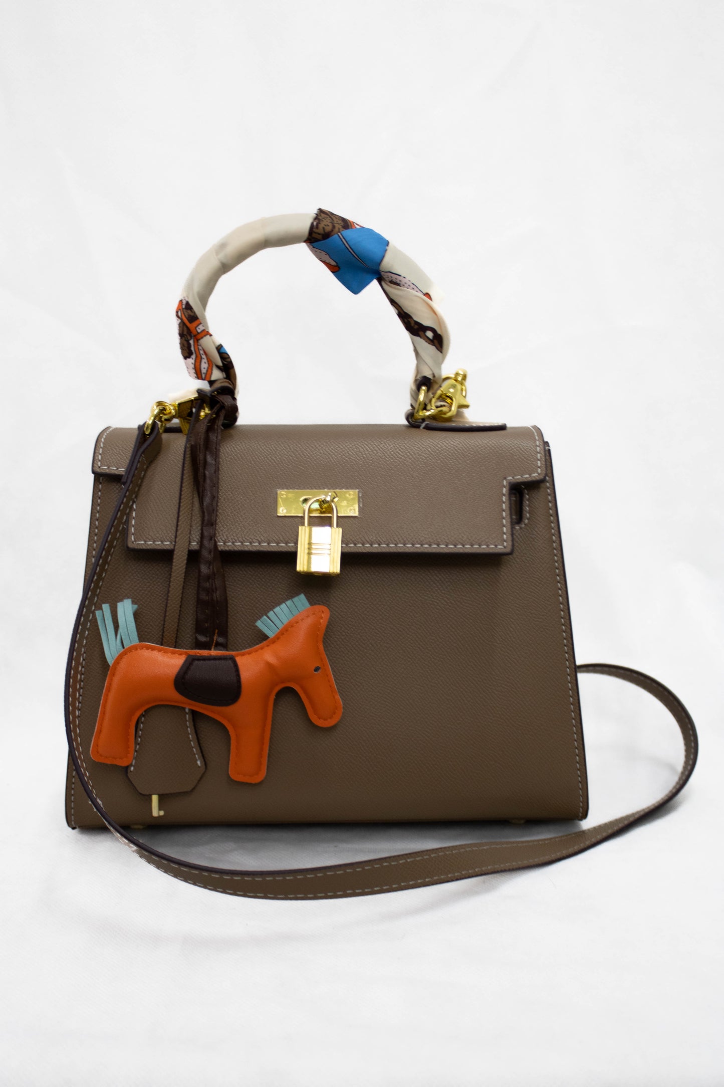 HERMES Borsa Kelly marrone scuro