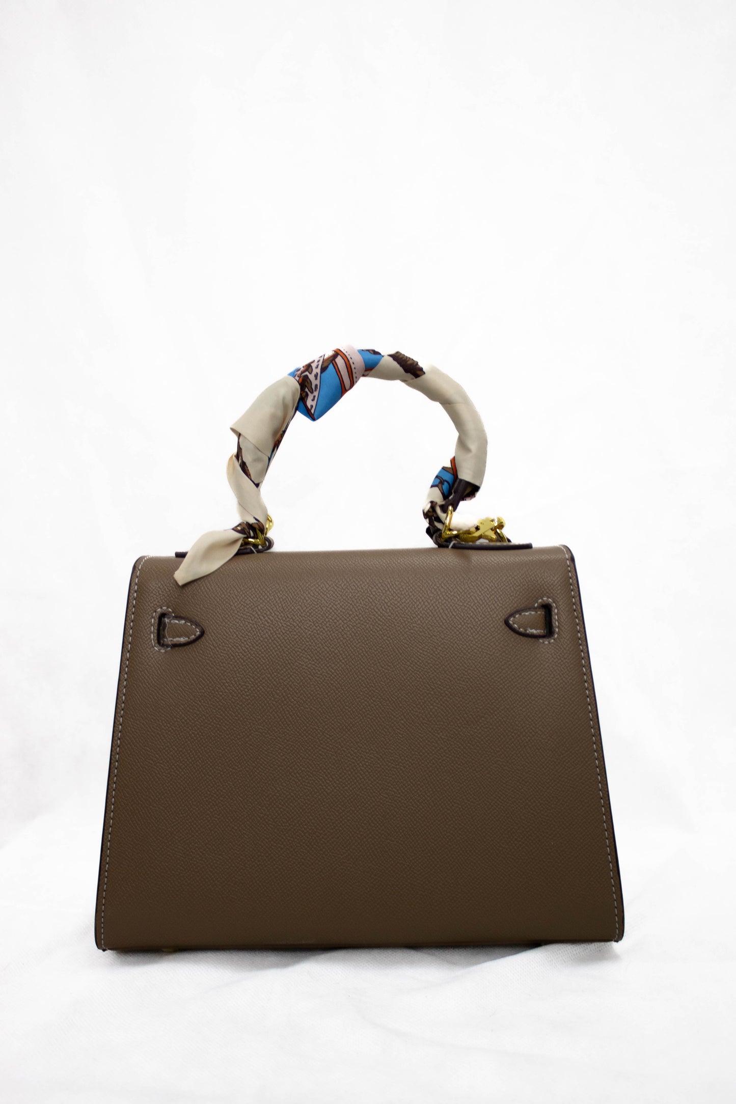 HERMES Borsa Kelly marrone scuro