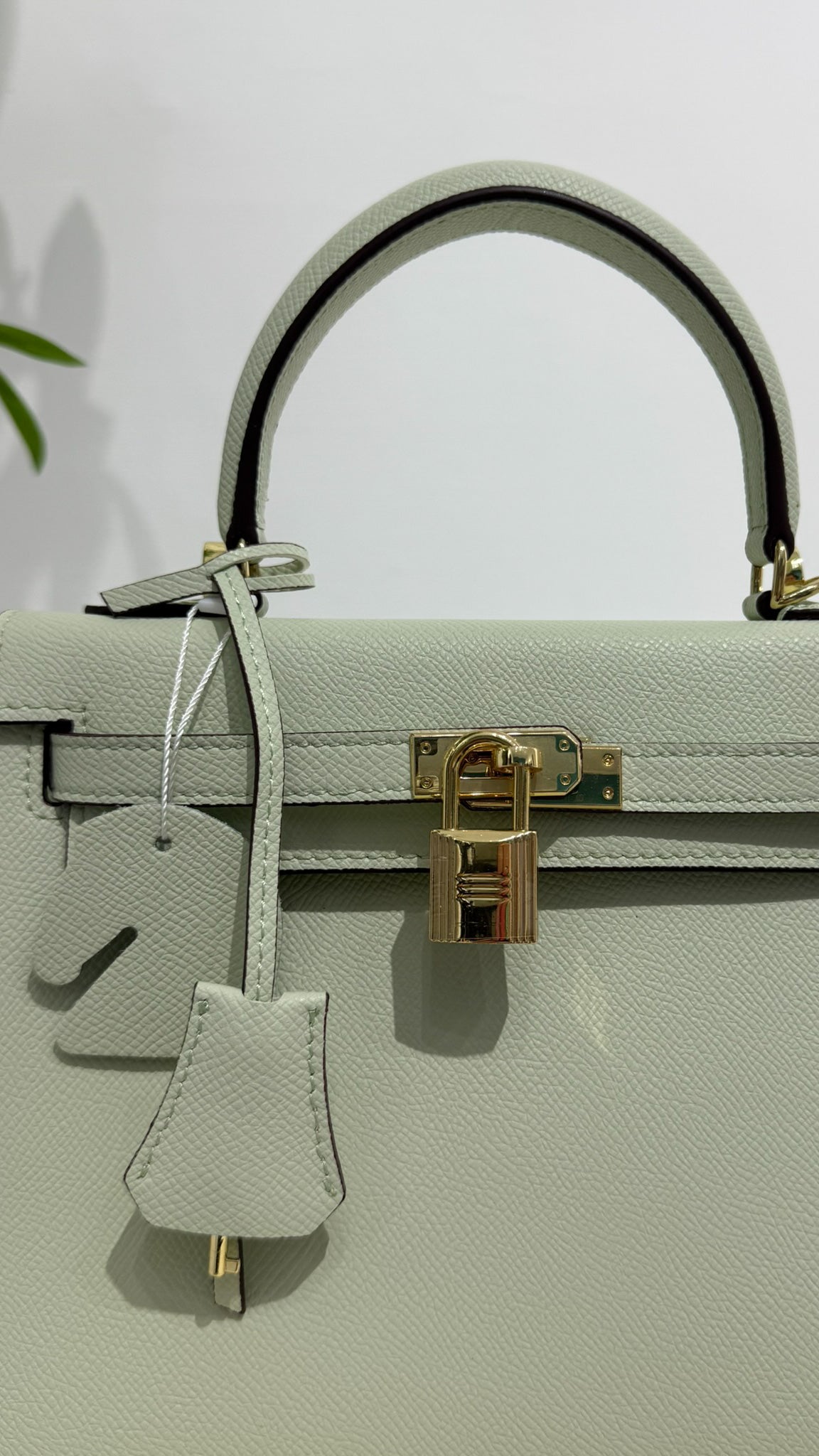 HERMES Borsa Kelly verde mela