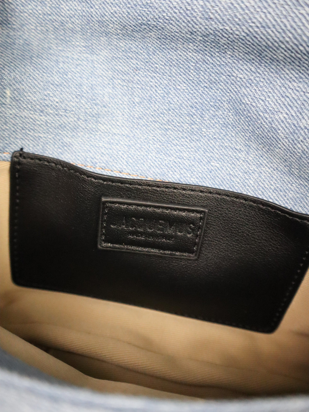 JACQUEMUS Borsa Bambimou Denim