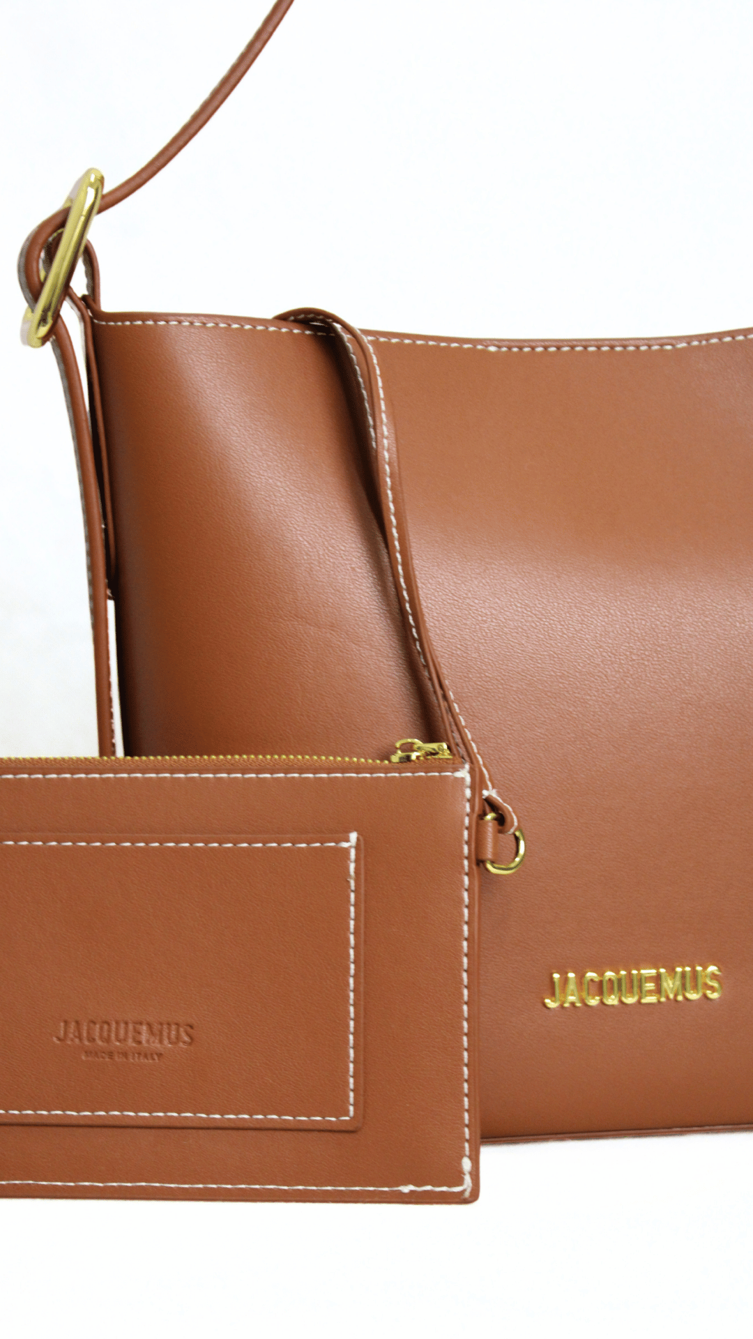 JACQUEMUS Borsa le petit marrone