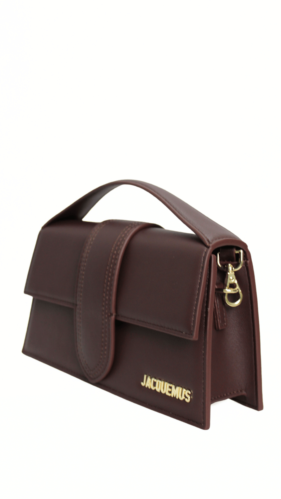 JACQUEMUS Tracolla Le Grand Bambino marrone scuro