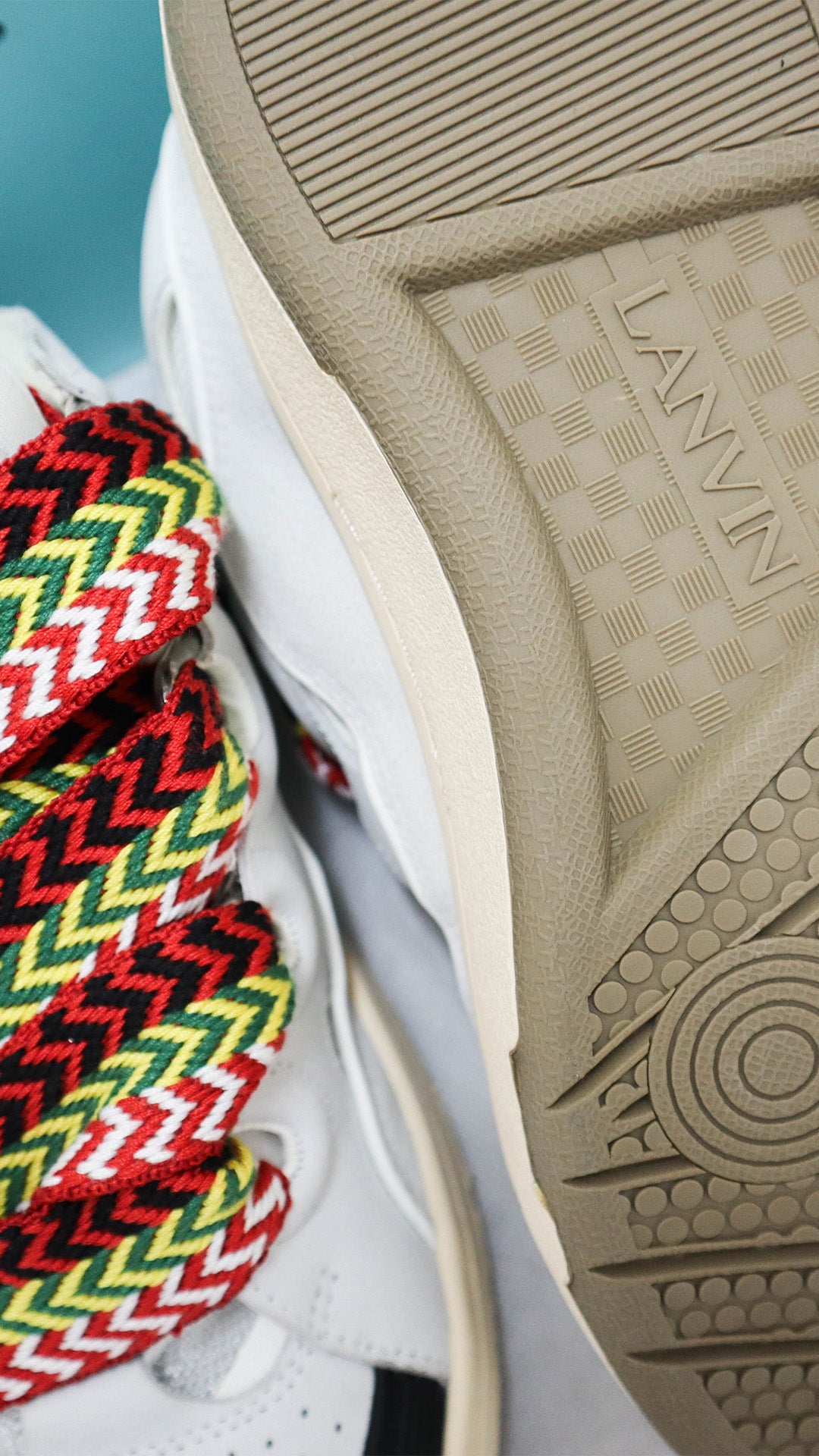 LANVIN Sneakers Curbies bianche