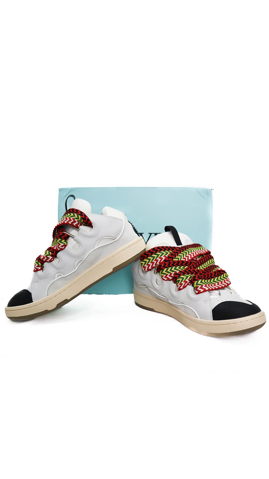 LANVIN Sneakers Curbies bianche