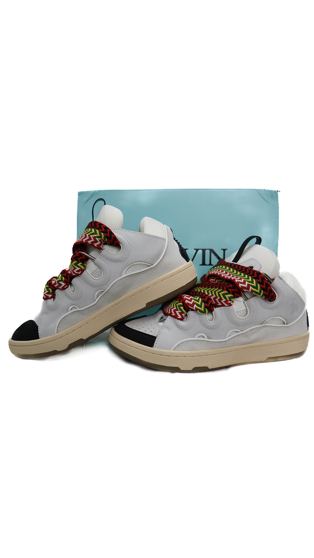 LANVIN Sneakers Curbies bianche