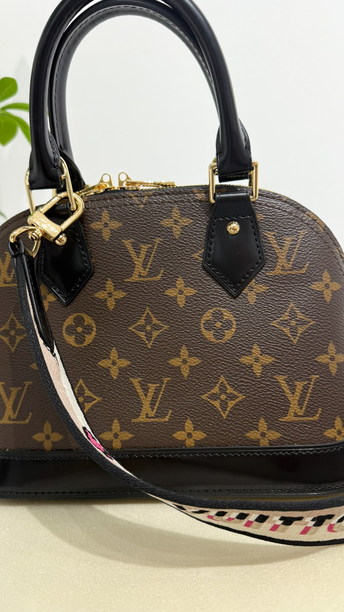 Louis Vuitton Alma BB monogram nera