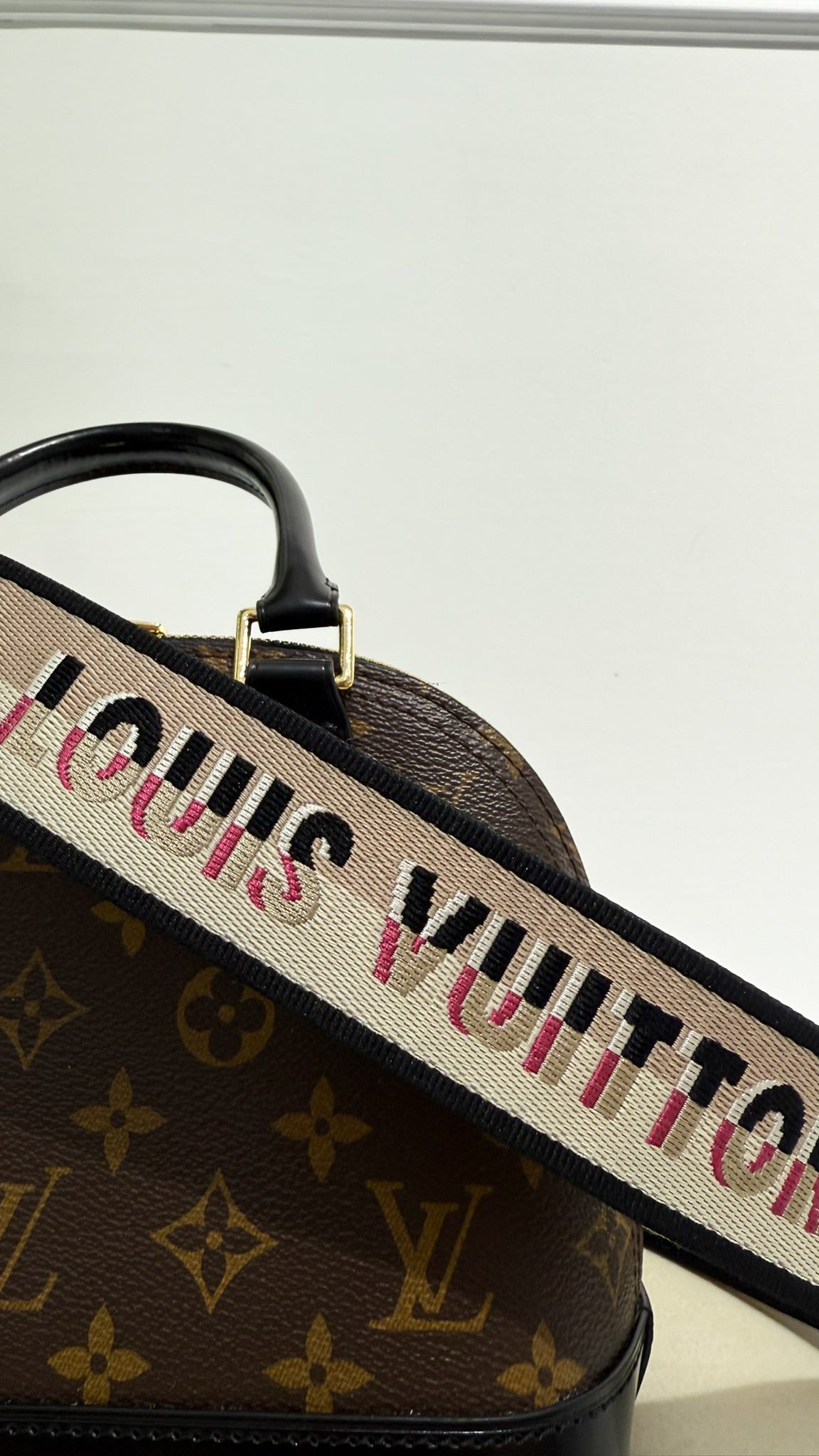 Louis Vuitton Alma BB monogram nera