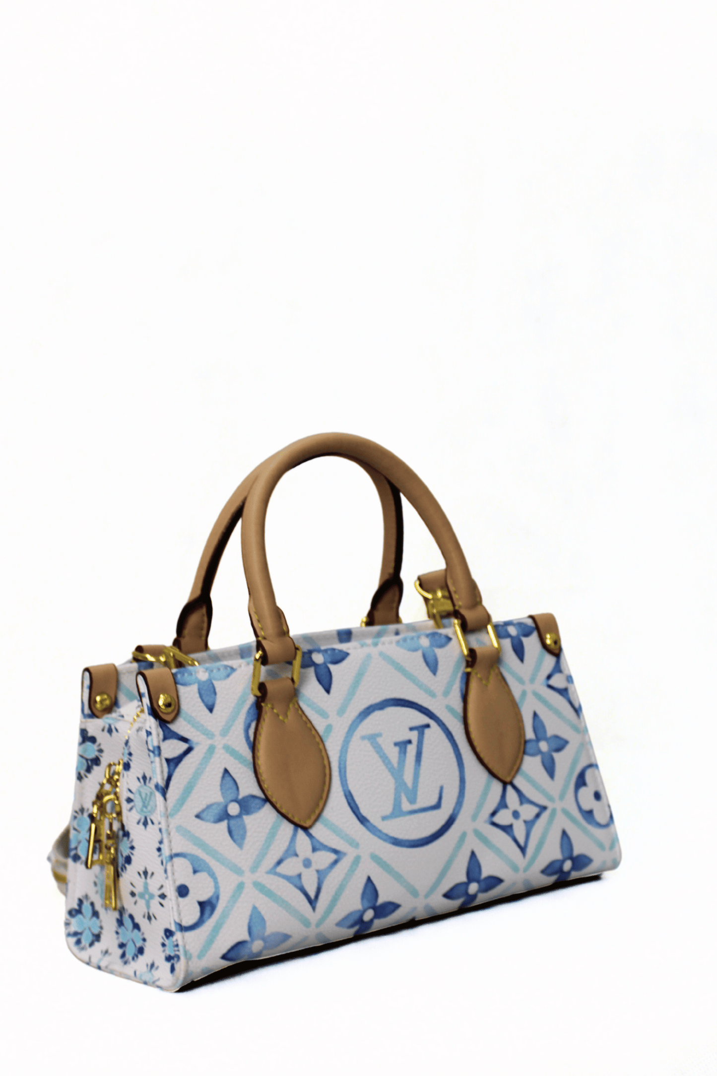 Louis Vuitton Borsa Onthego azzurra
