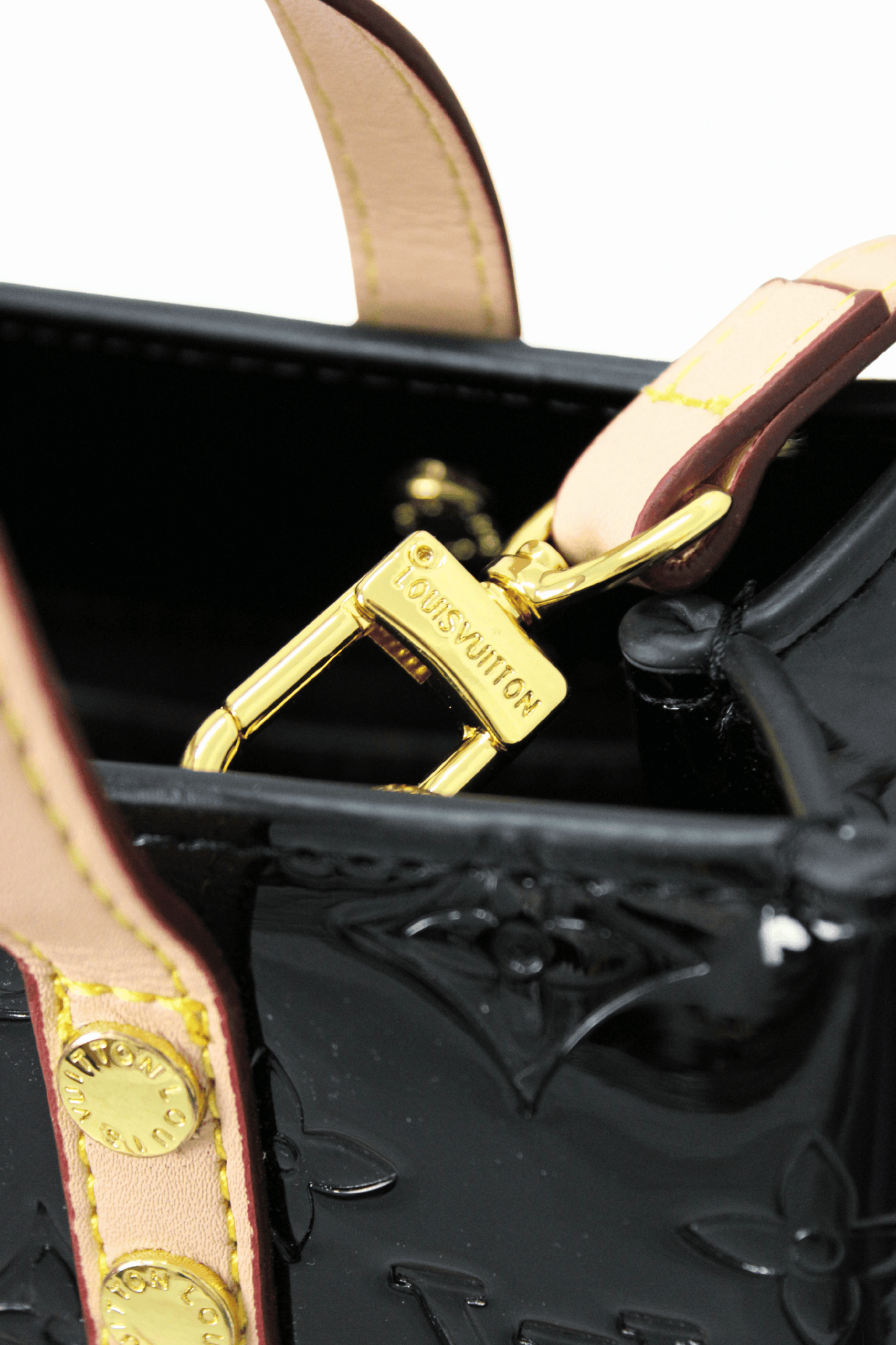 Louis Vuitton Borsa Reade nera verniciata