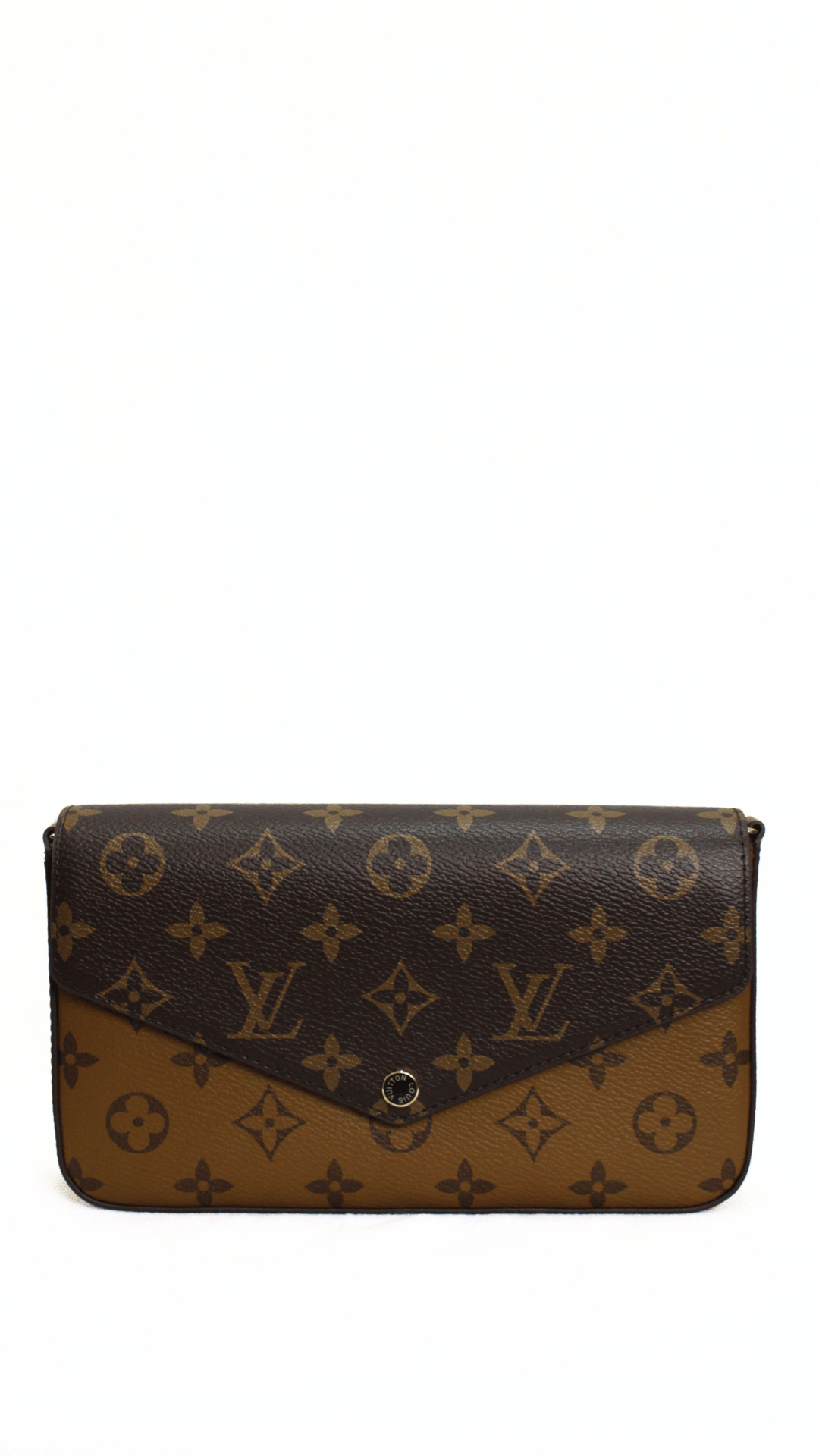Louis Vuitton Borsa a spalla Monogram Pochette Felicie bicolor