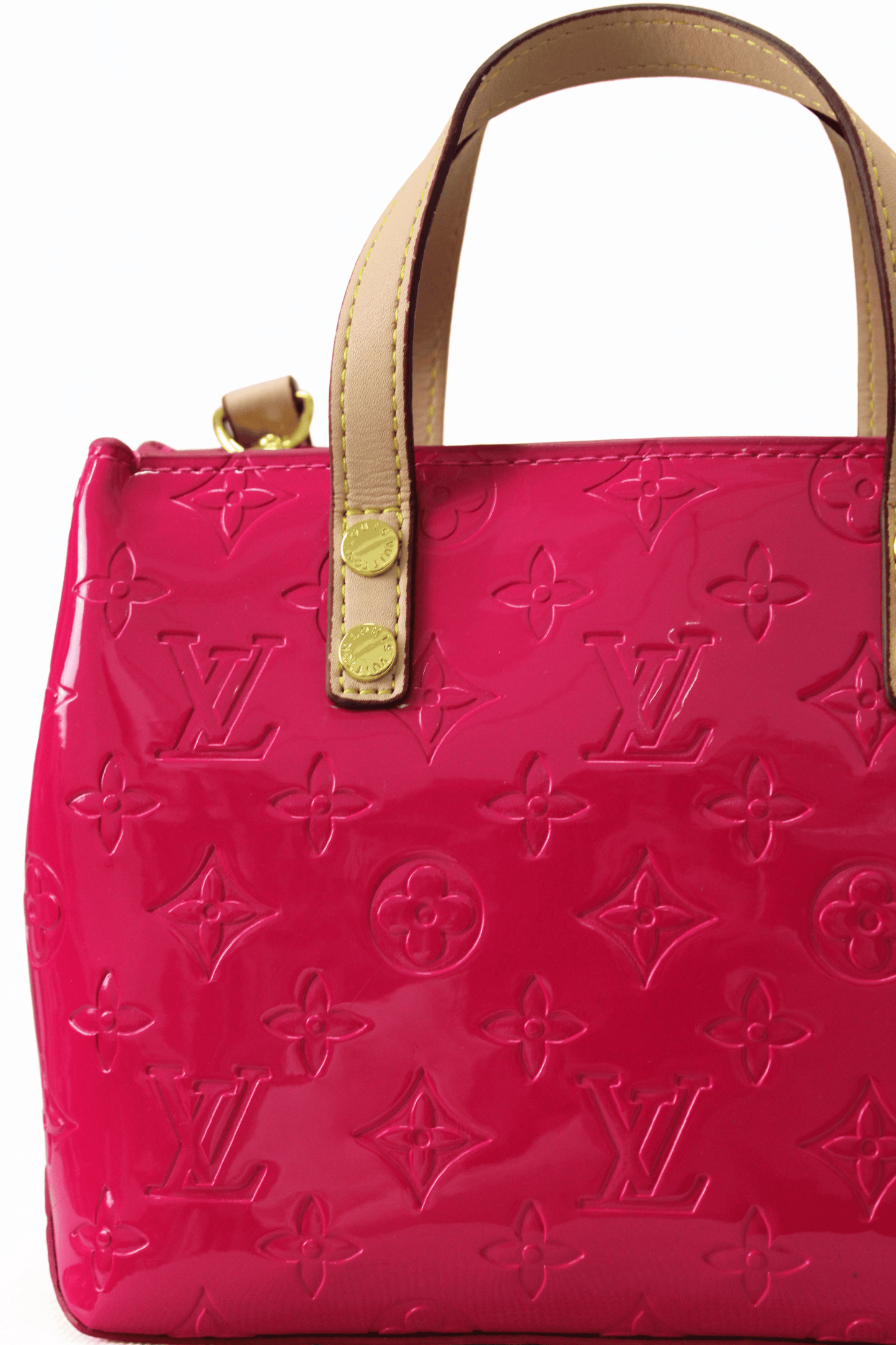 Louis Vuitton Borsa in vernice rosa