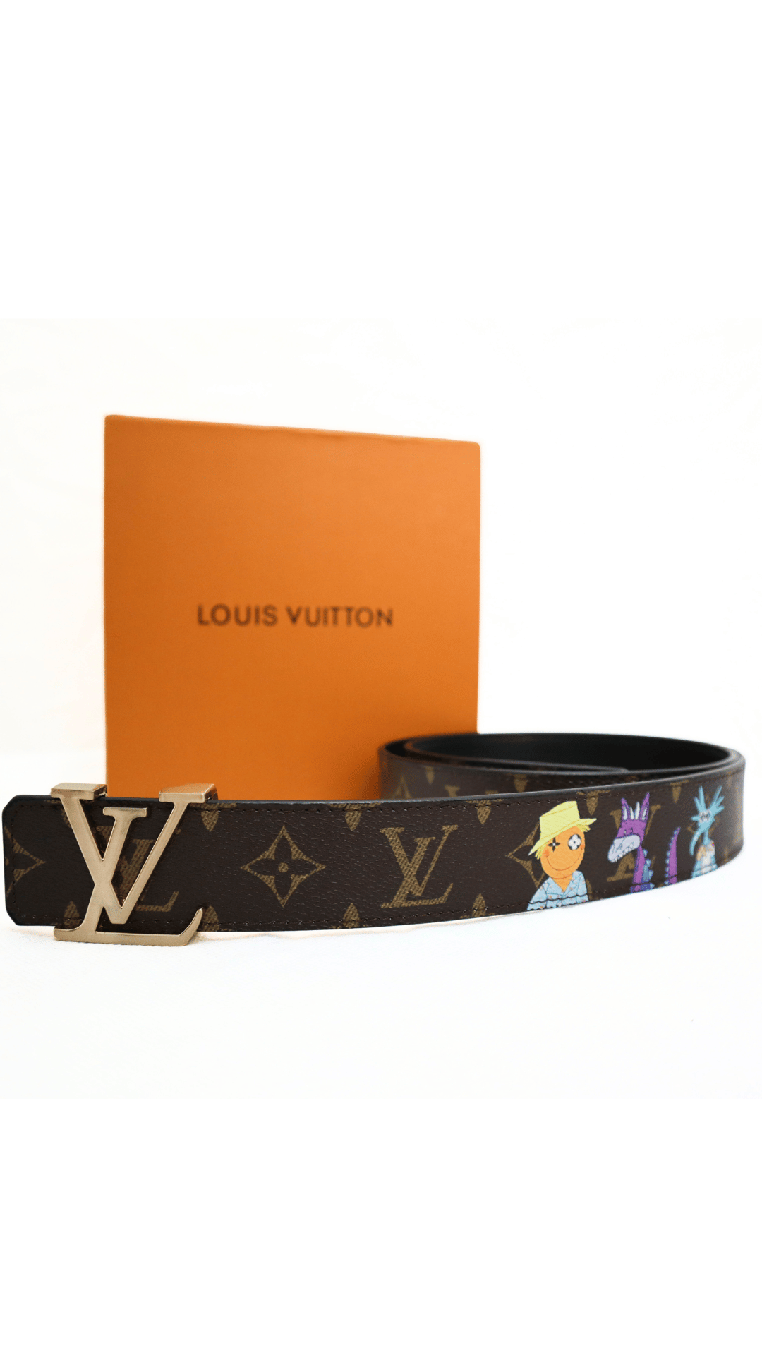 Louis Vuitton Cintura Friends Reversible Belt in Monogram