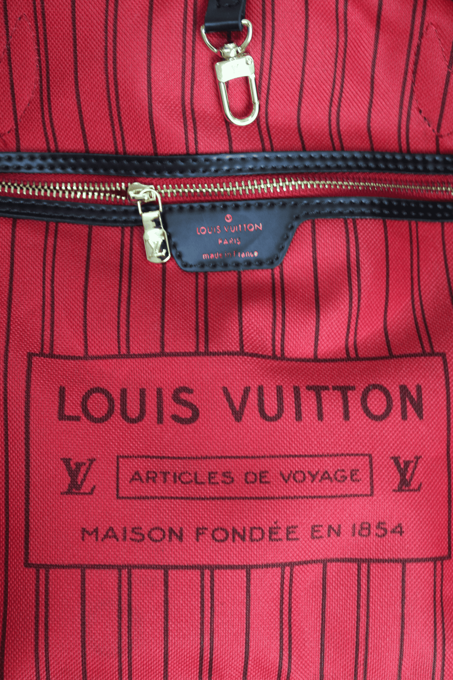 Louis Vuitton Neverfull marrone