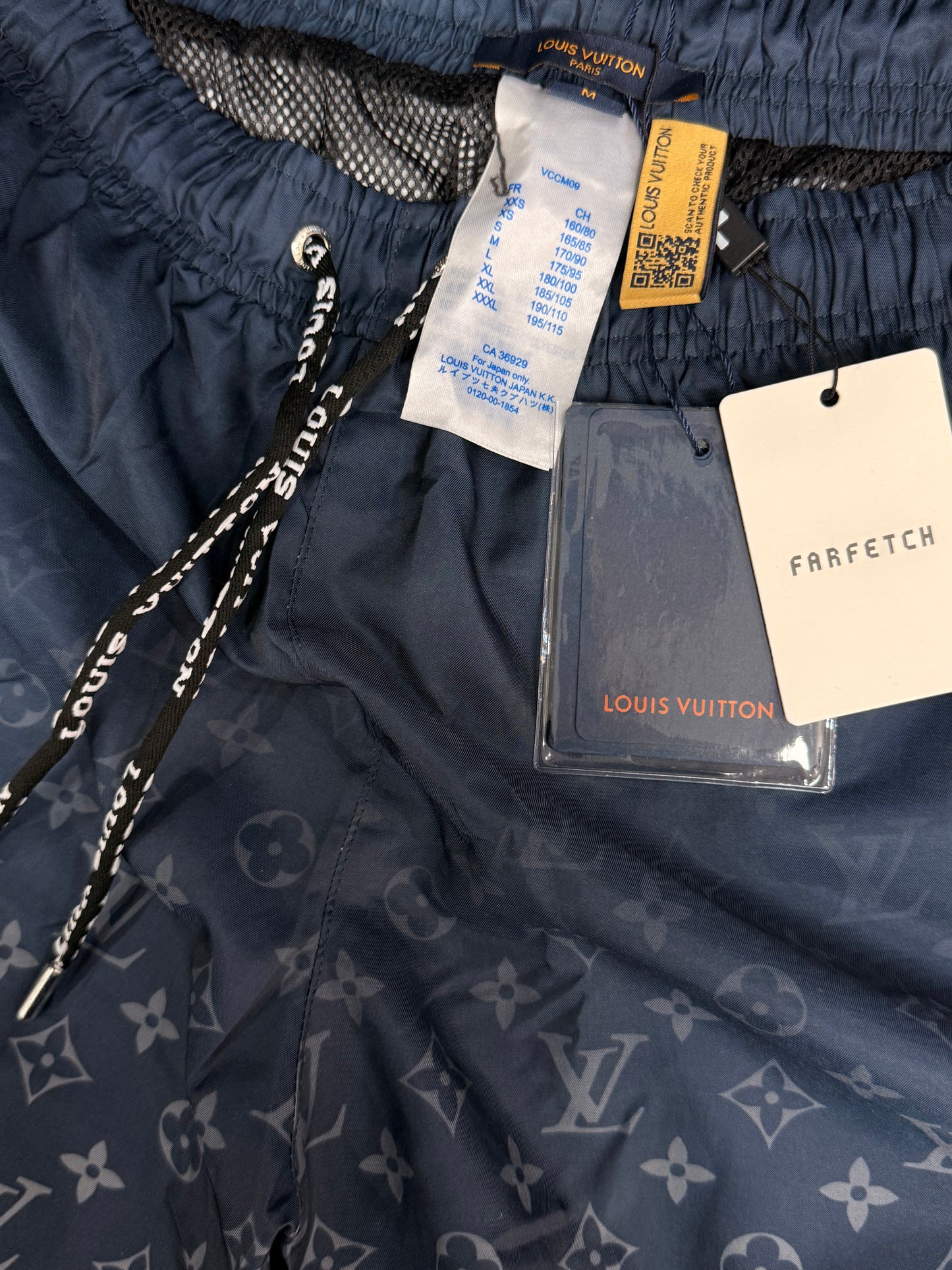 LOUIS VUITTON Costume Monogram Gradient blu
