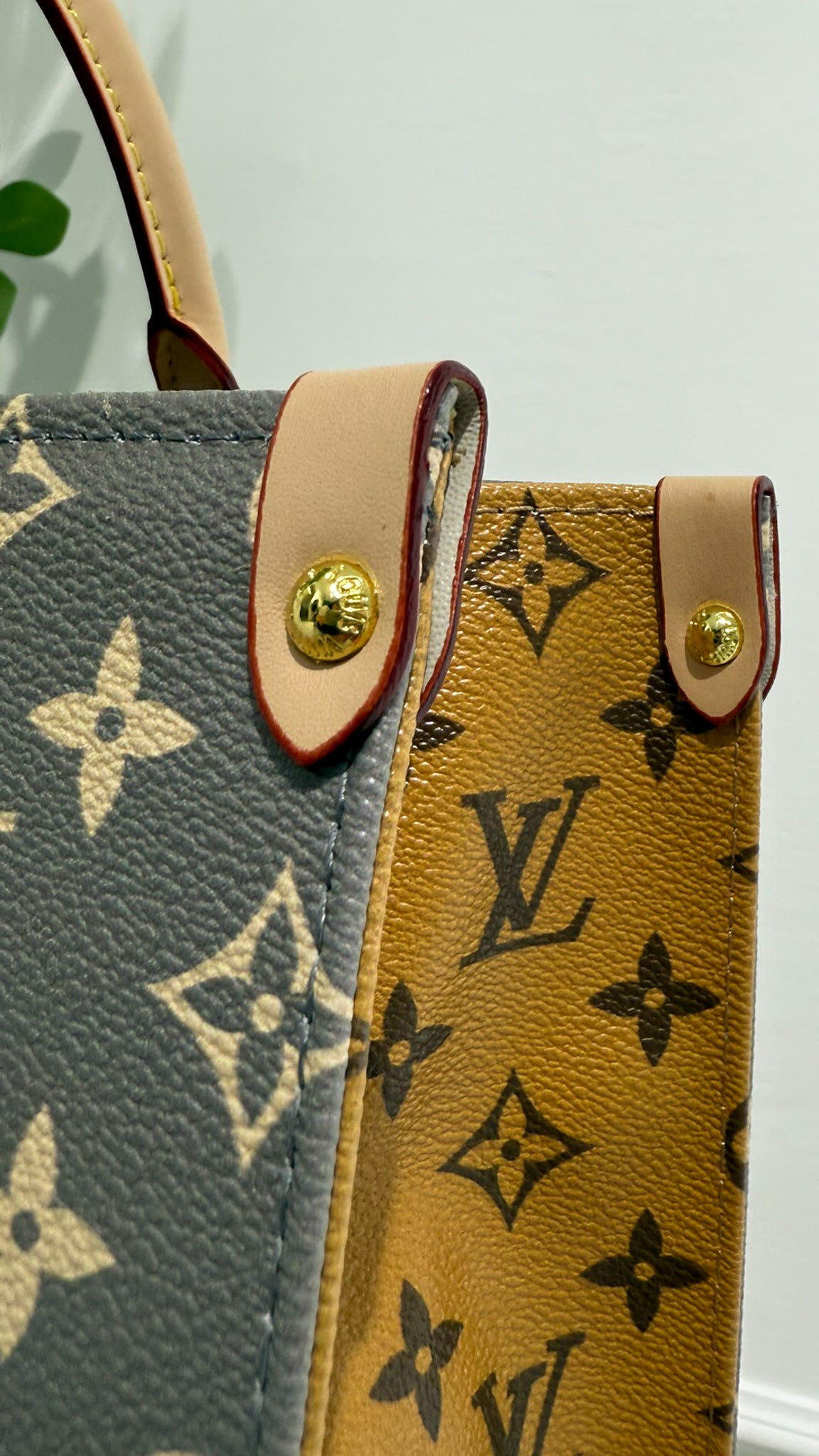 Louis Vuitton OnTheGo MM Trianon grigia