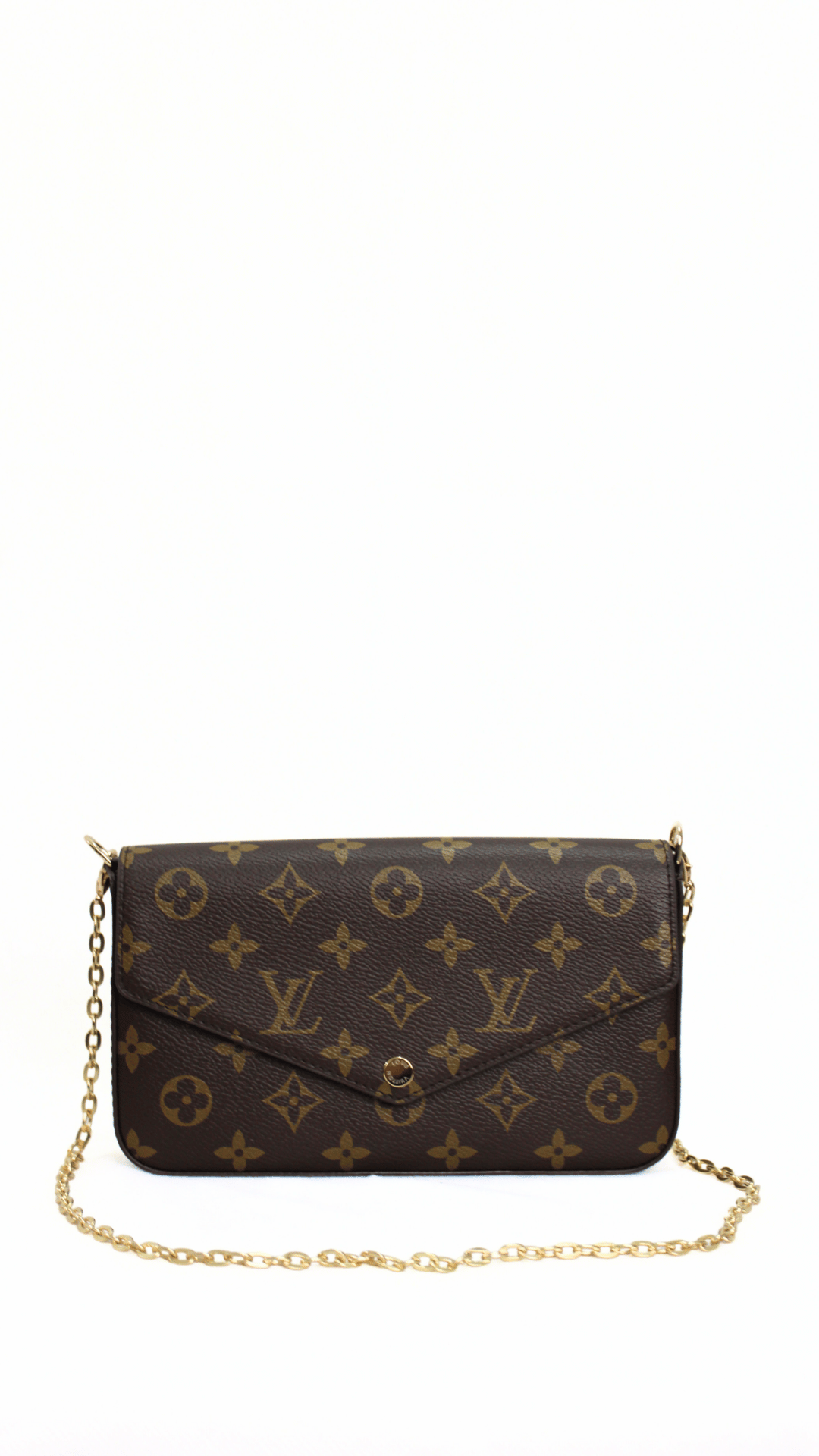 Louis Vuitton Pochette Felicie Monogram interni rossi