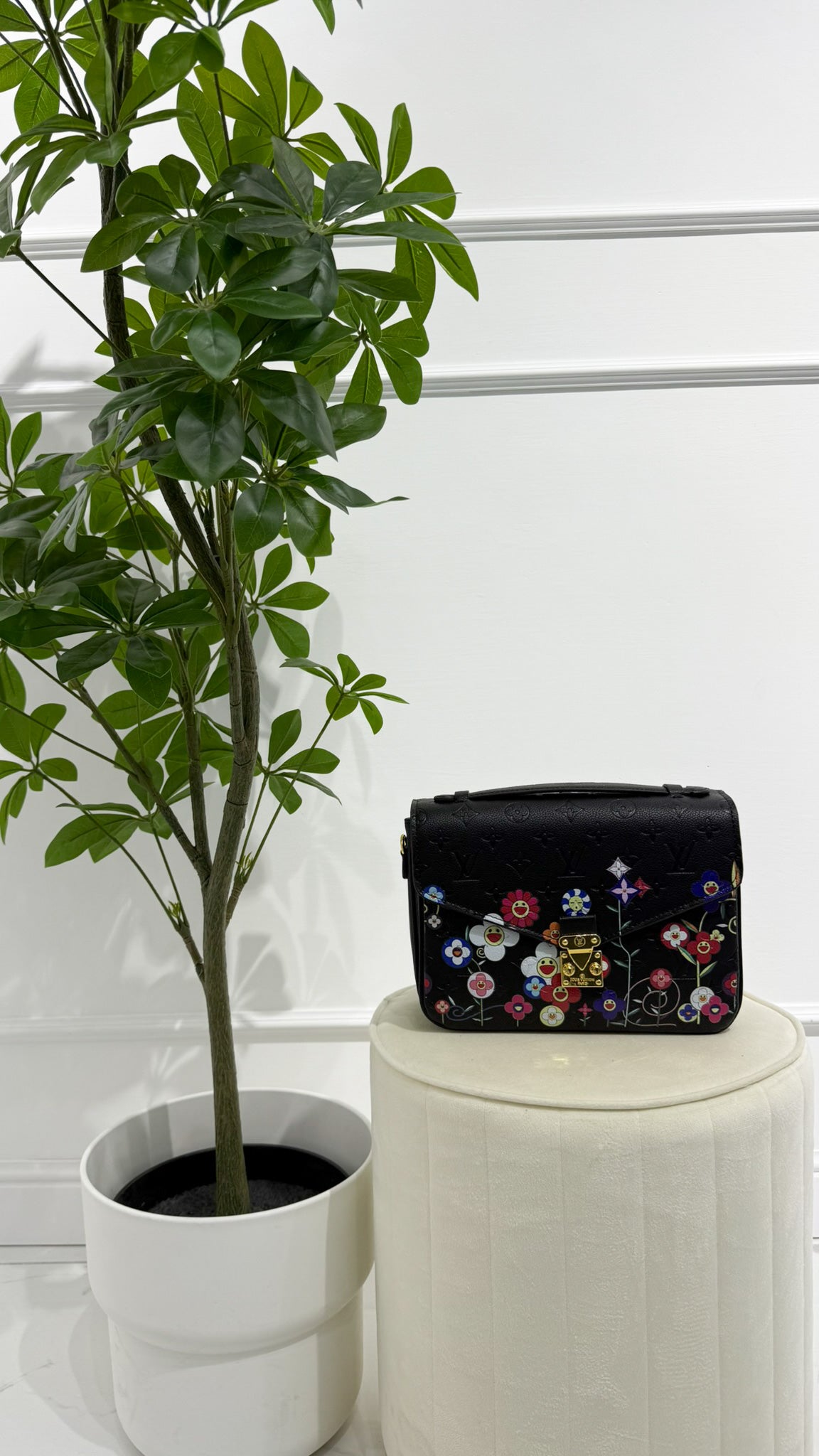 Louis Vuitton Pochette Métis Pelle Monogram Empreinte nera