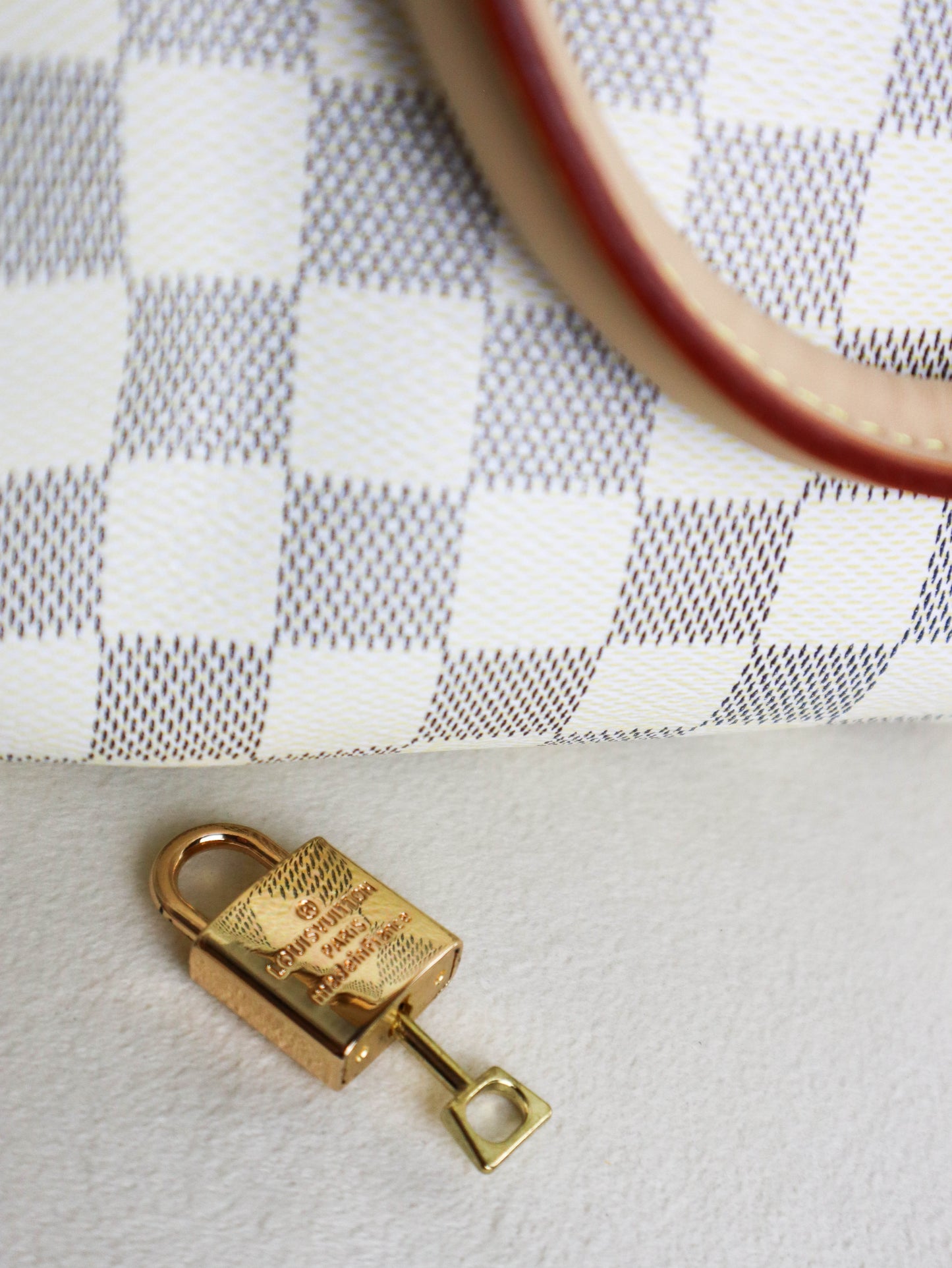 Louis Vuitton Speedy Bandoulière 25 Tela Damier Azur