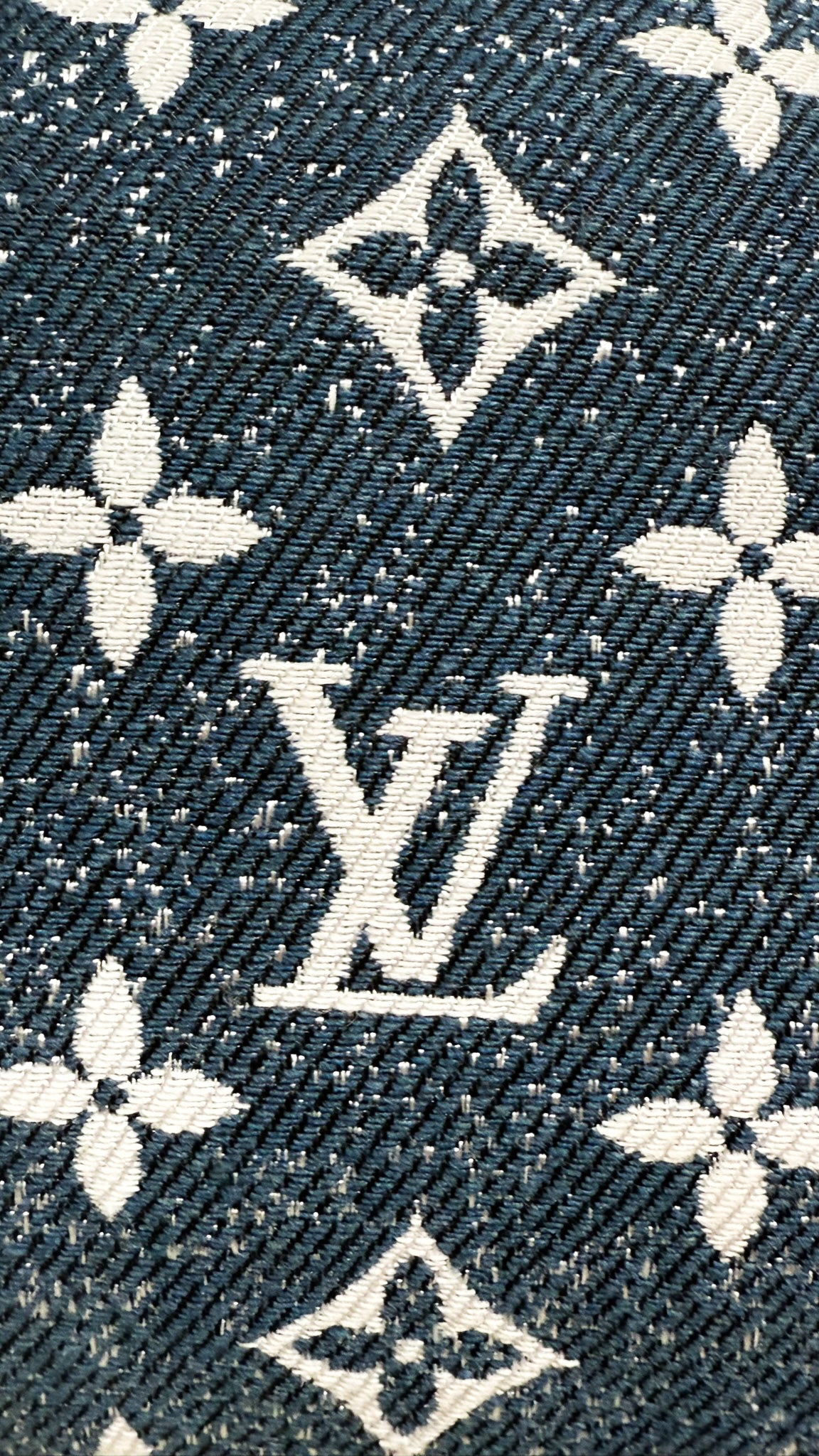 Louis Vuitton Speedy Bandouliere in denim